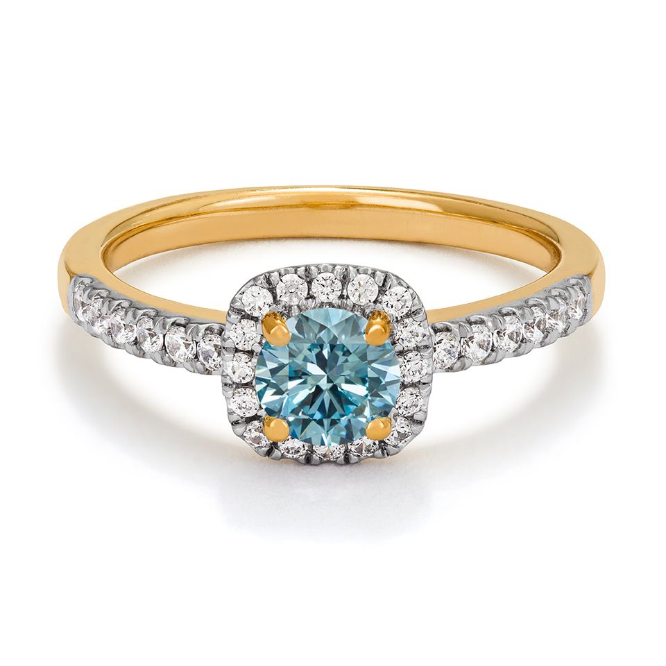 Ring med labbodlade diamanter Sirius, 15.0