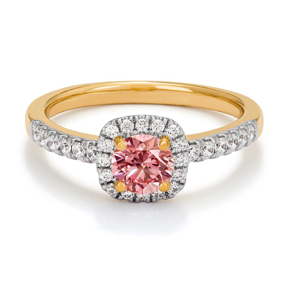 Ring med labbodlade diamanter Sirius, 15.0