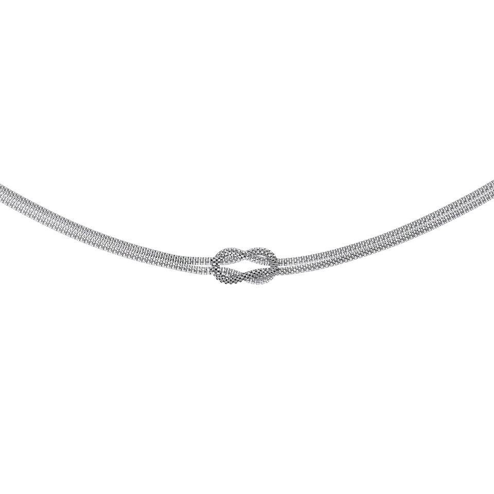 Halsband i äkta silver 18497