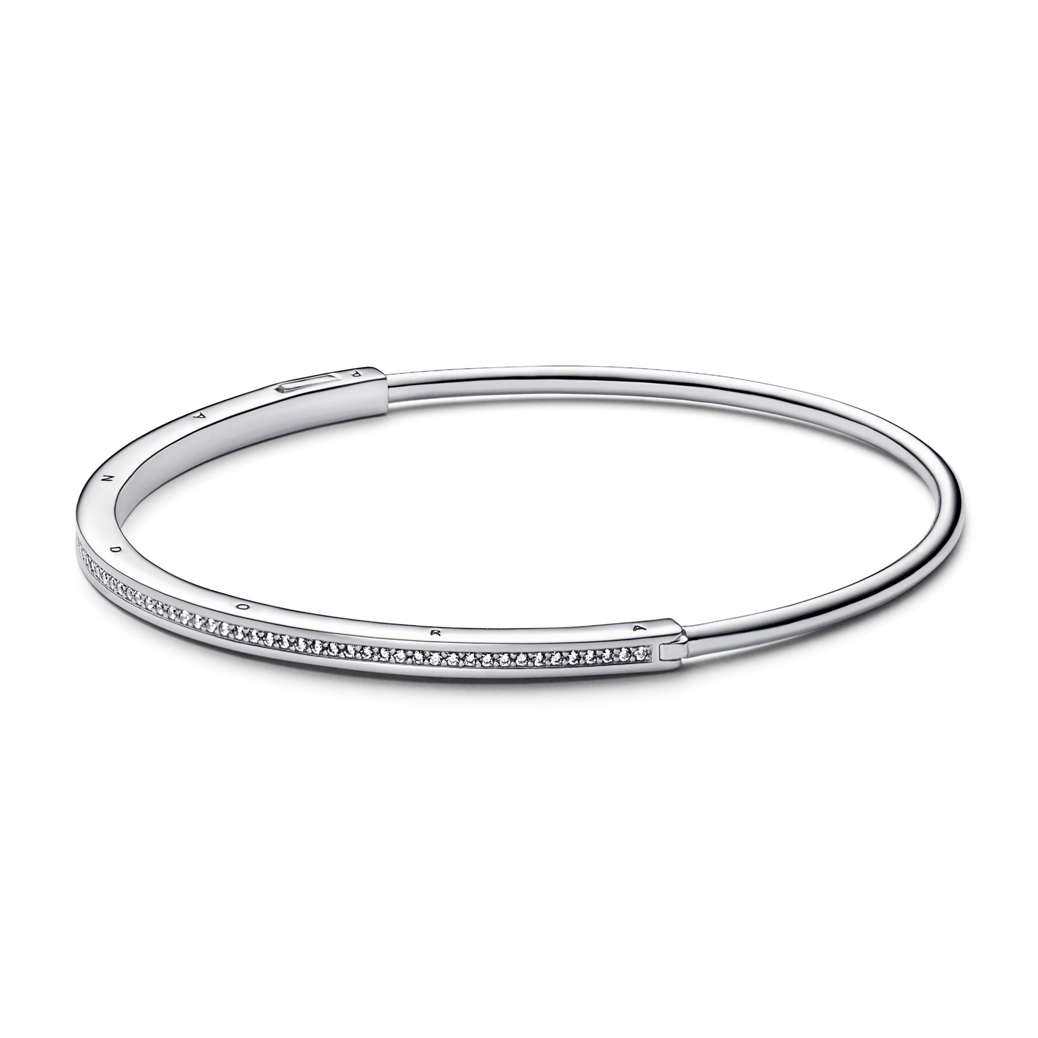Armring i &auml;kta silver