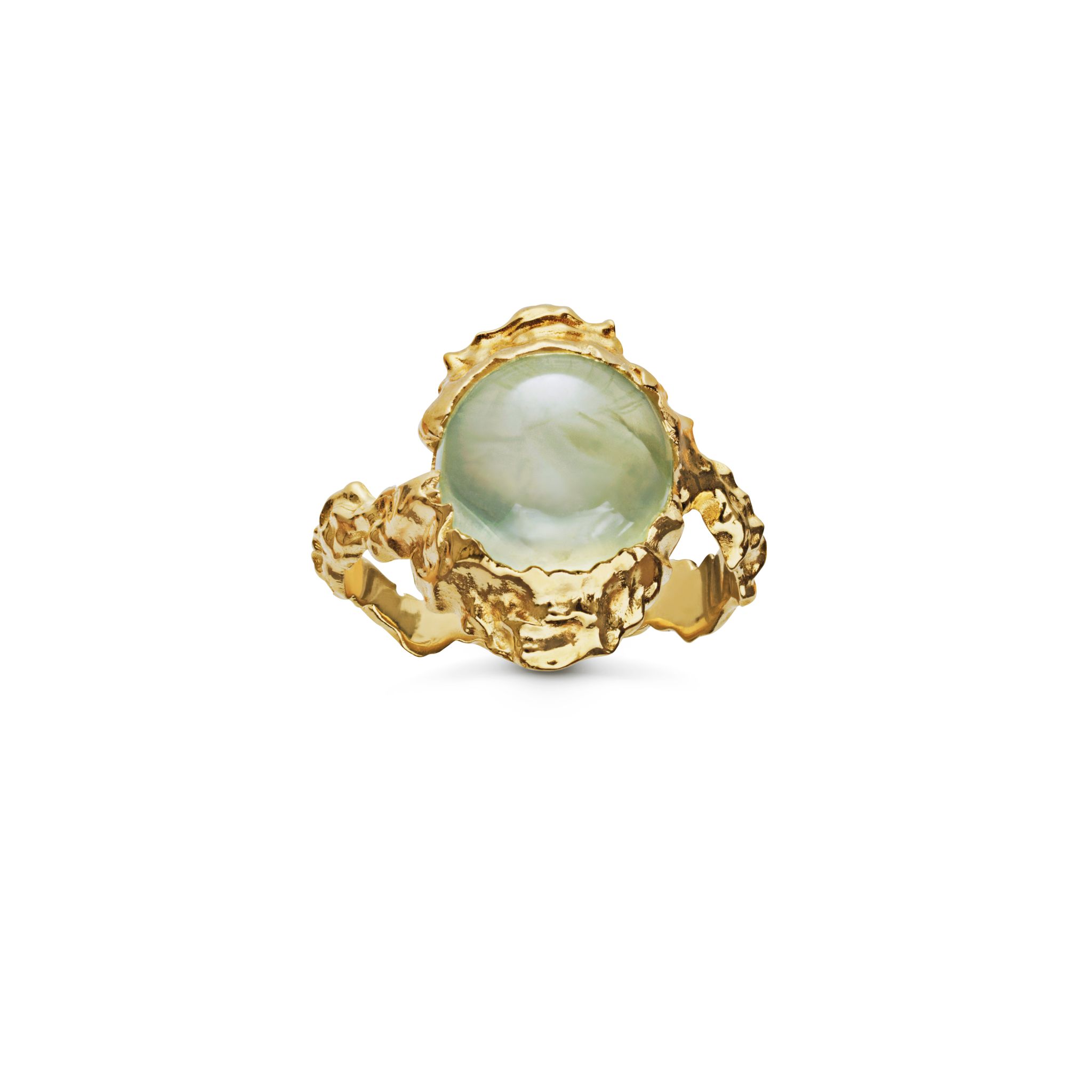 Ring i återvunnet äkta silver, 18.5