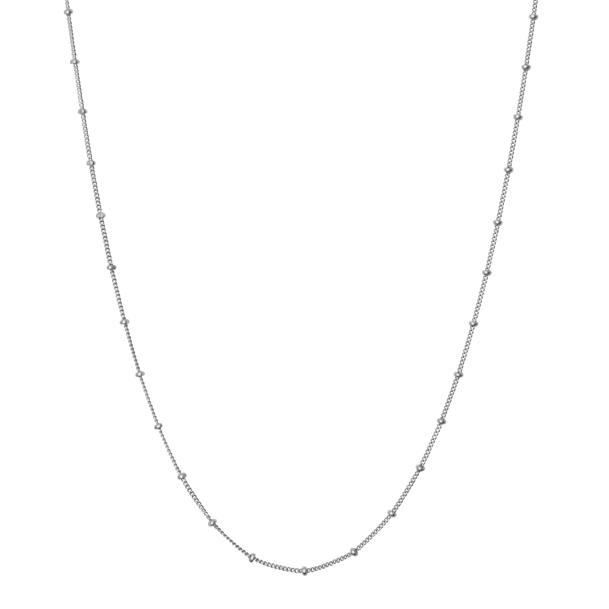 Halsband i återvunnet äkta silver 18794