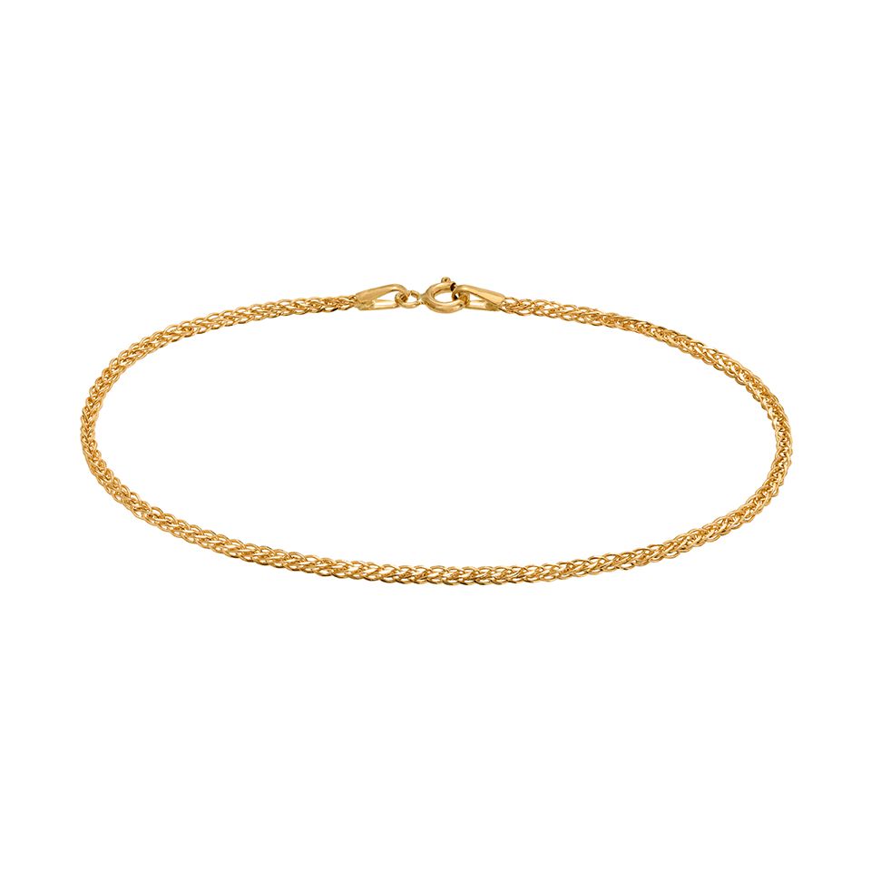 Armband i 18K guld, 18,5cm.