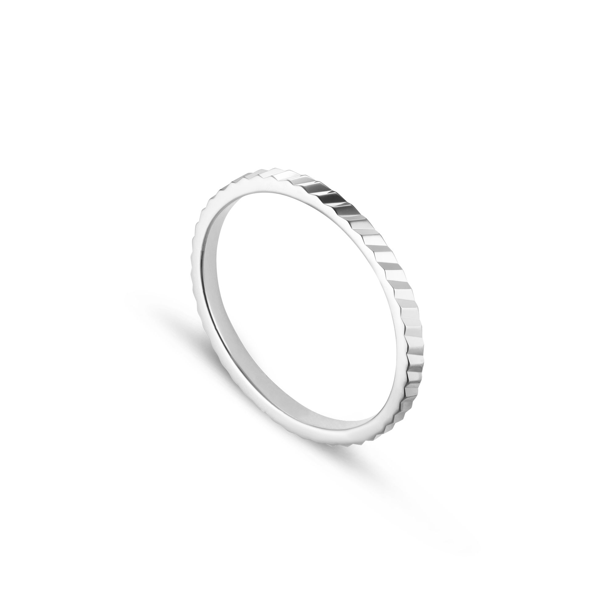 Ring i &auml;kta silver, 16.5