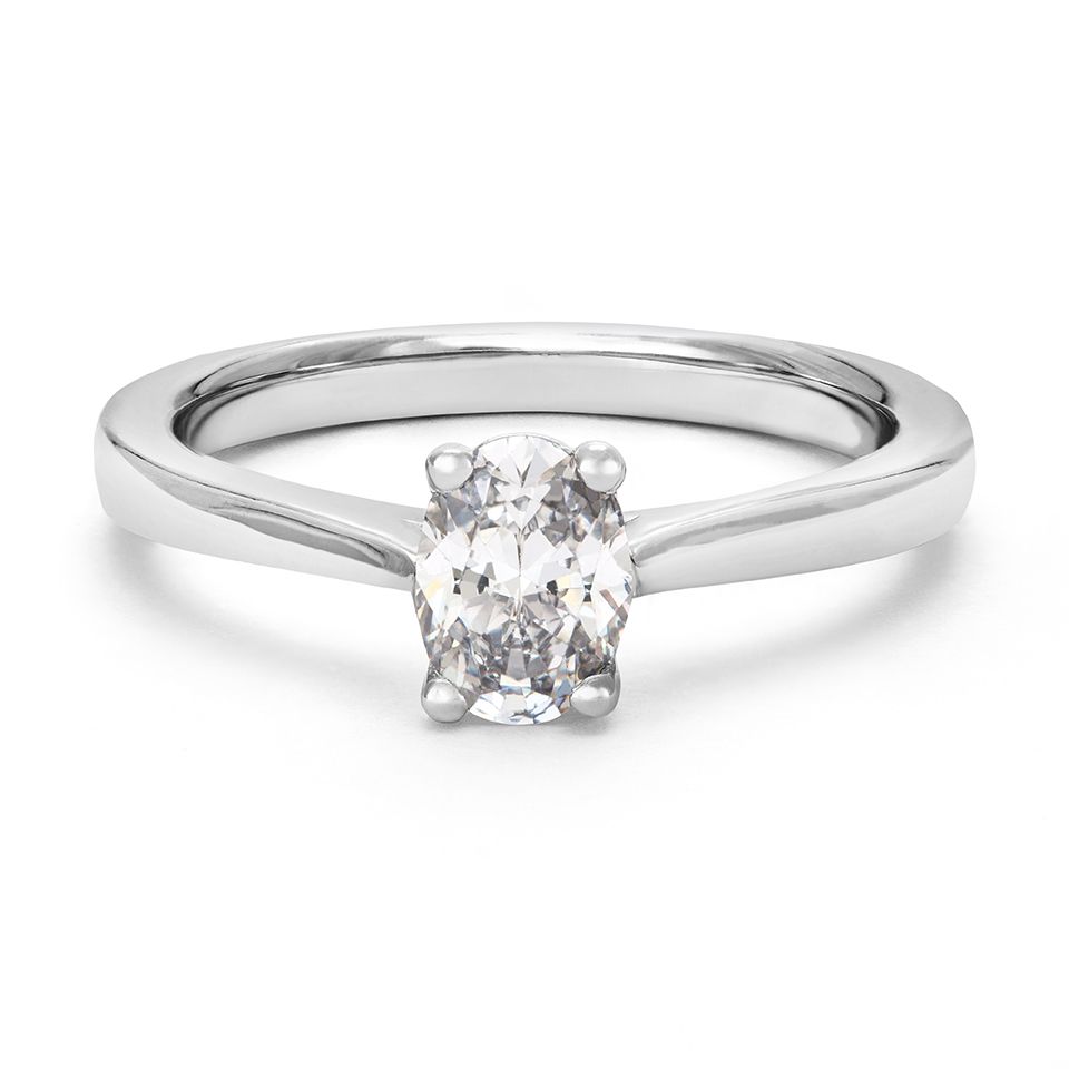 Ring med labbodlad diamant, 15.0