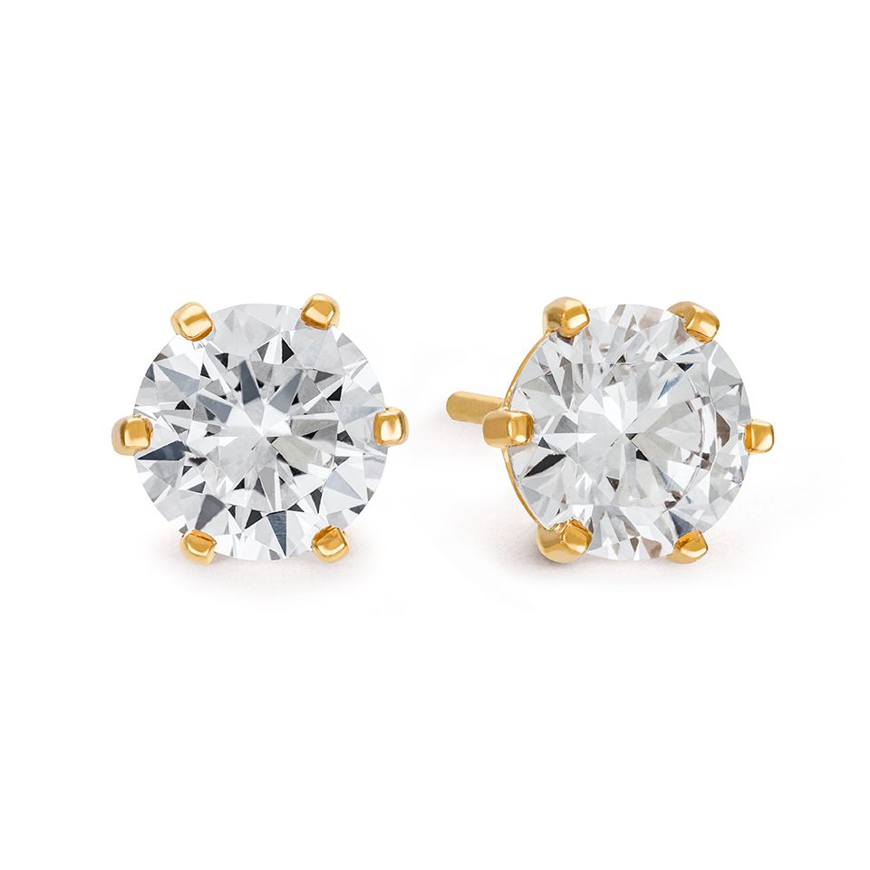 Örhängen med labbodlade diamanter Polaris 20118