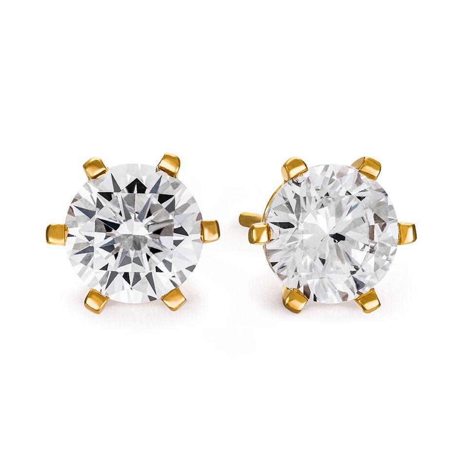 Örhängen med labbodlade diamanter Polaris 20120