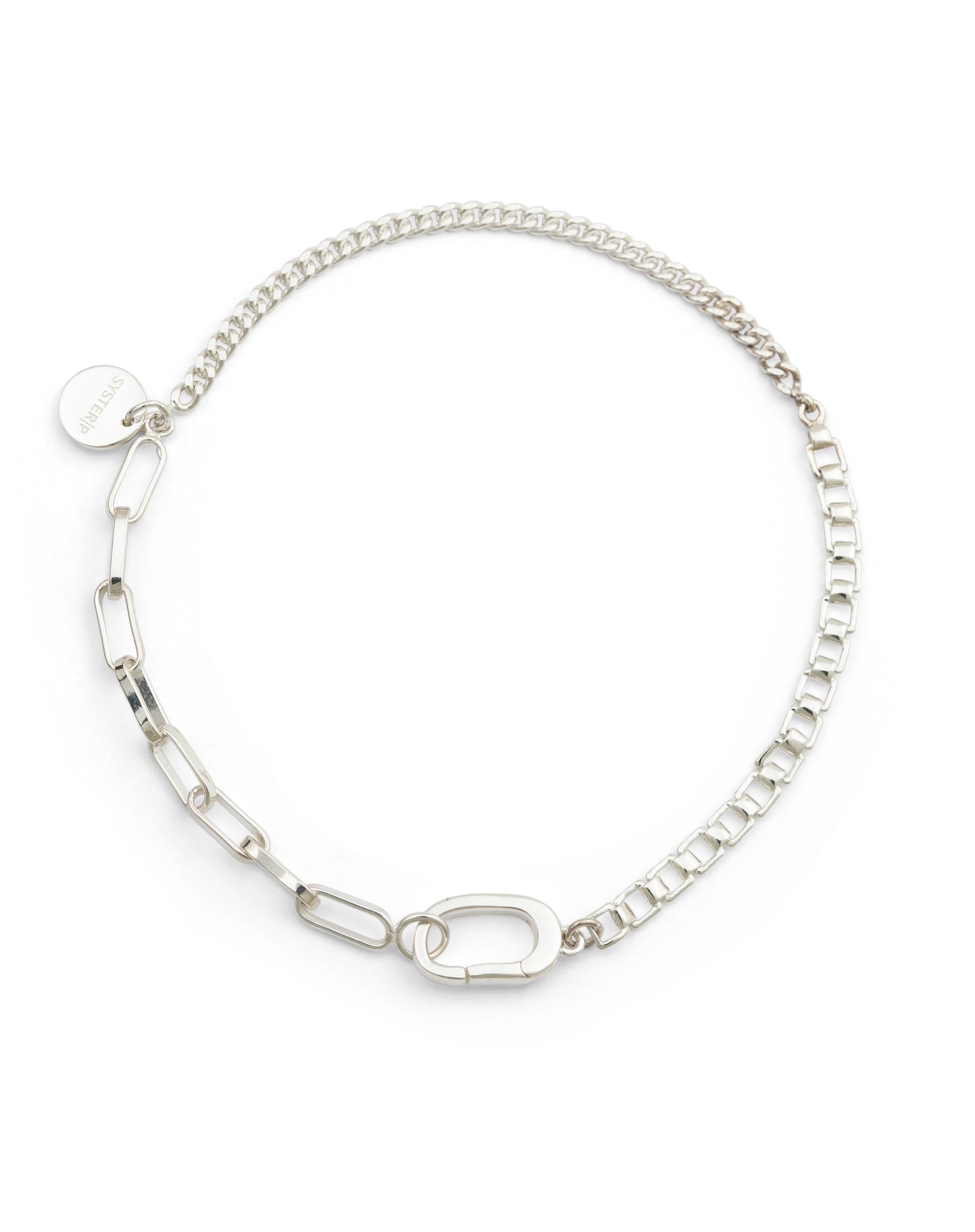 Armband i återvunnet äkta silver 19295