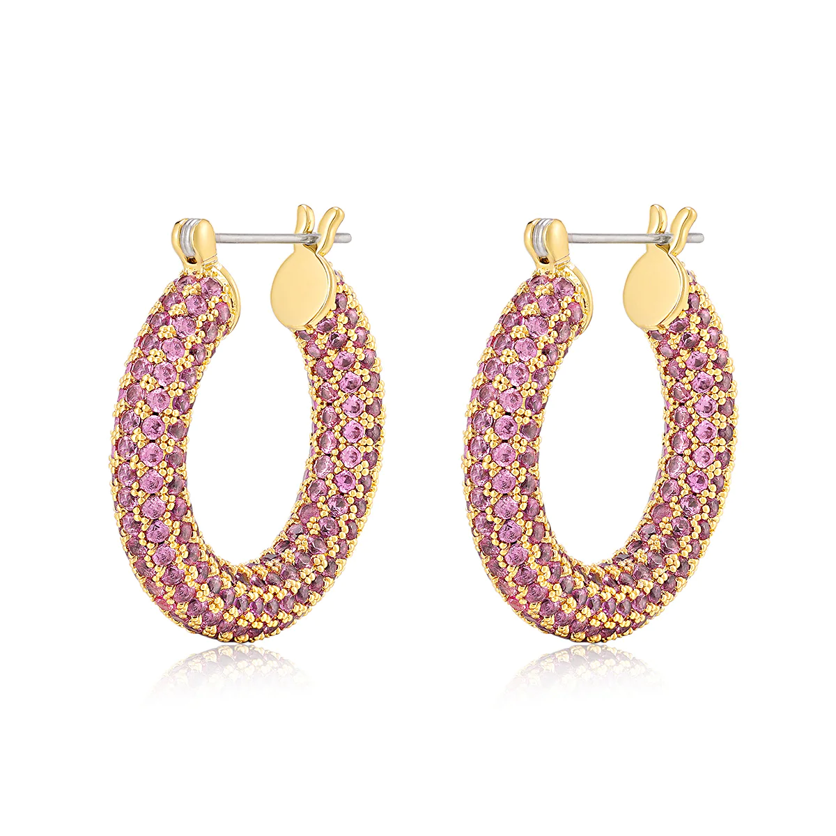 Örhängen Pave Baby Amalfi Hoops 19714