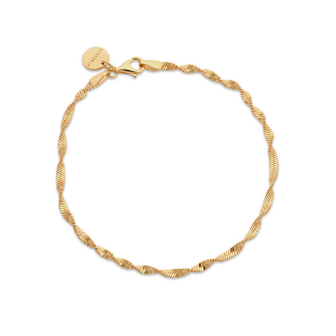 Armband i återvunnet äkta silver 20664