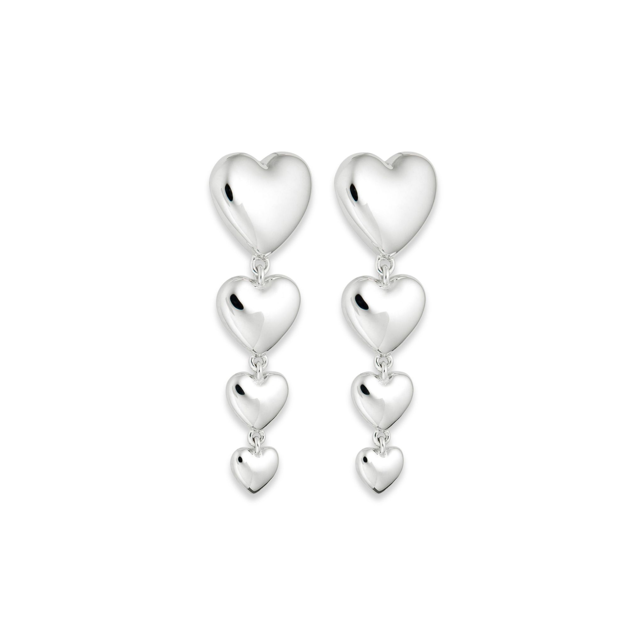 Örhängen i återvunnet äkta silver 20666