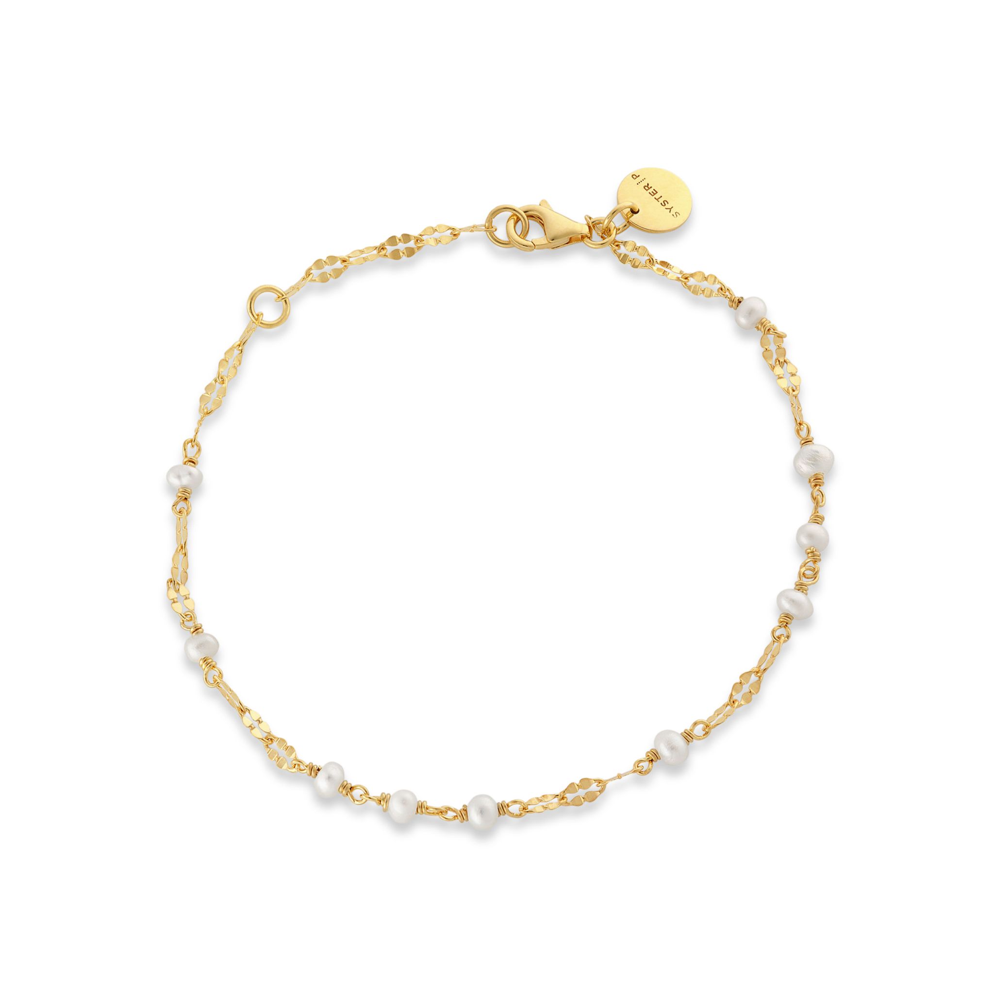 Armband i återvunnet äkta silver