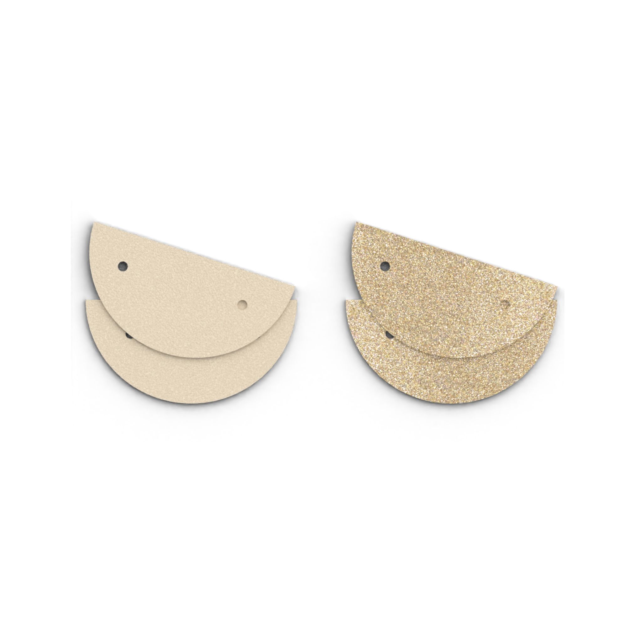 Läder till örhängen 43 mm