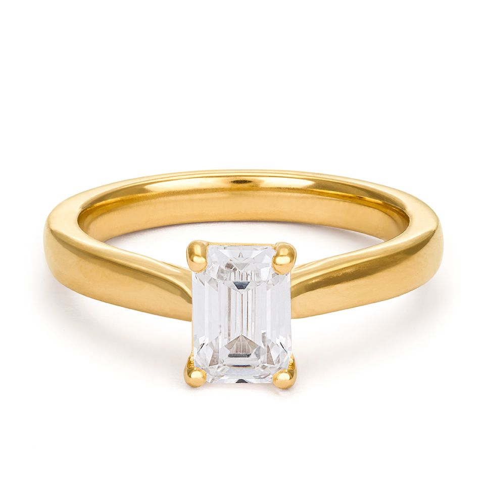 Ring med labbodlad diamant Stella, 15.0