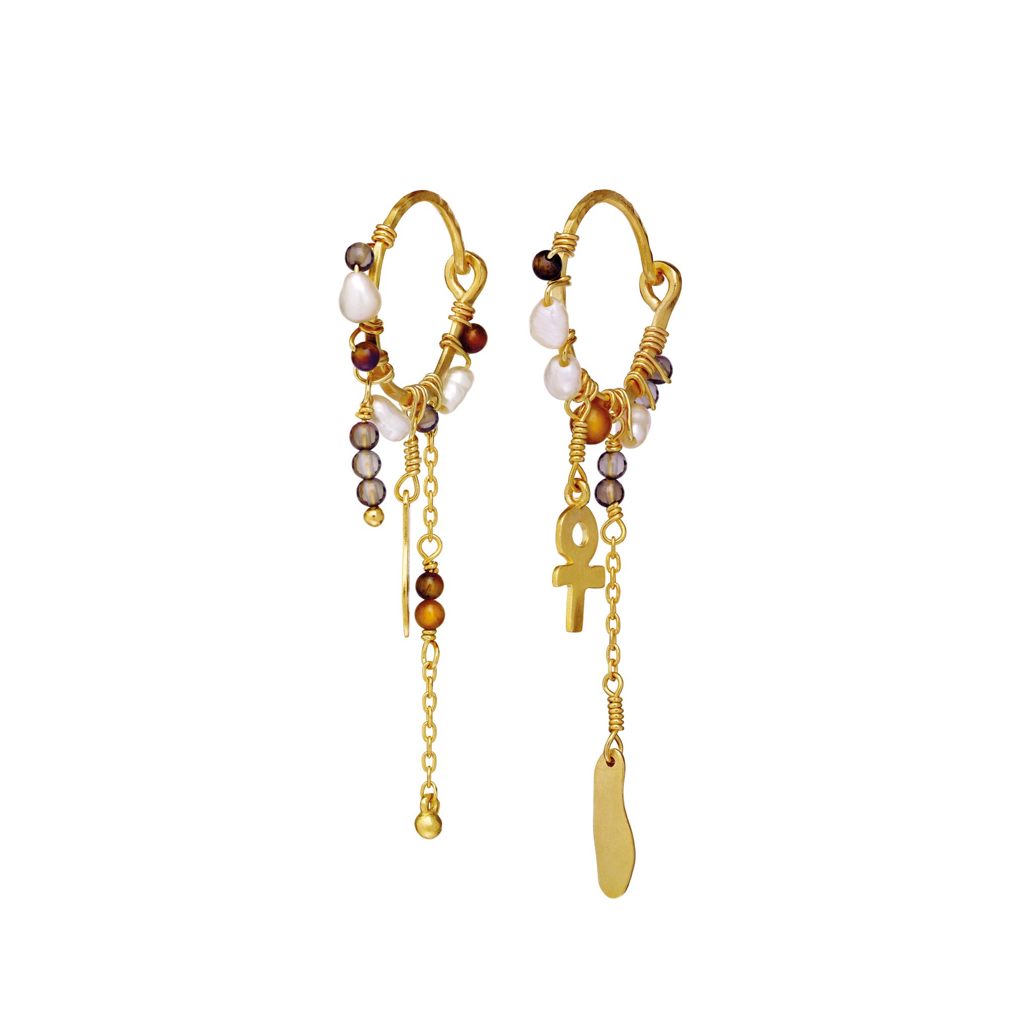 Örhängen i återvunnet äkta silver 20924