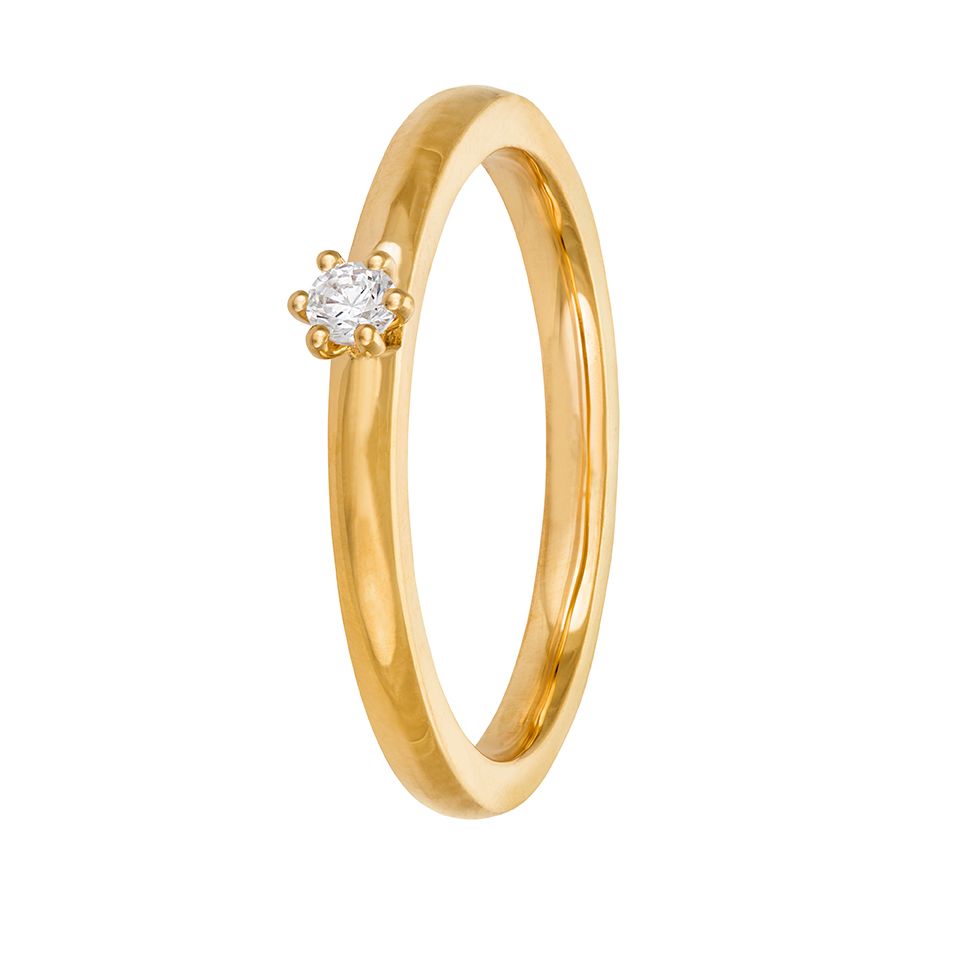 Diamantring Madrid 0,05 ct, 15.0