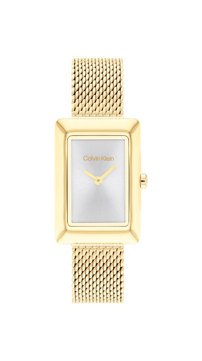 Klocka med mesharmband