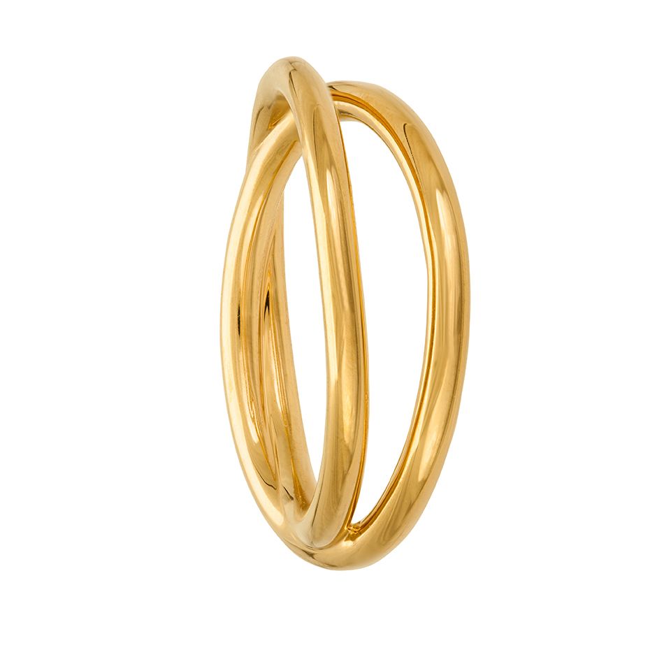 Slät ring i äkta silver, 19.0