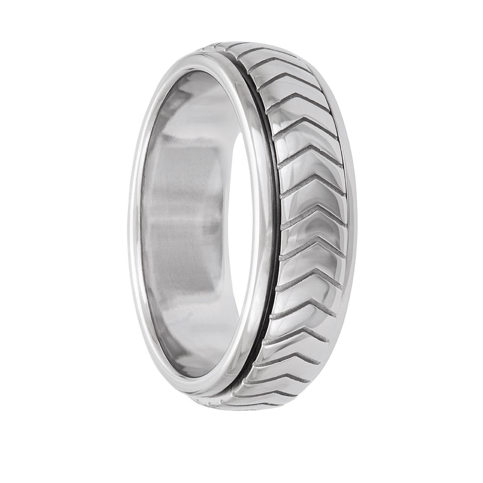 Spinring i äkta silver, 22.0