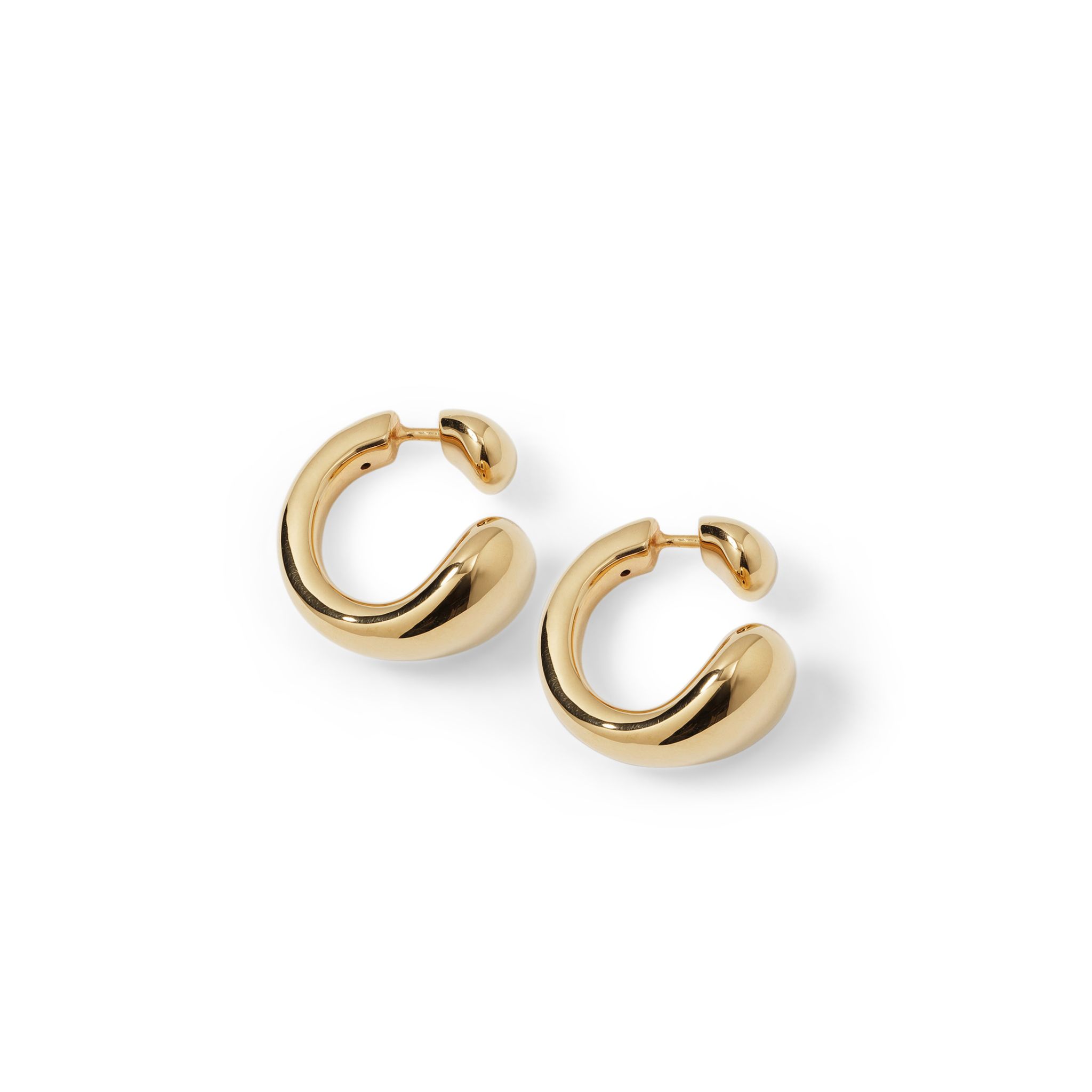 &Ouml;rh&auml;ngen Bolded Drops i &auml;kta silver