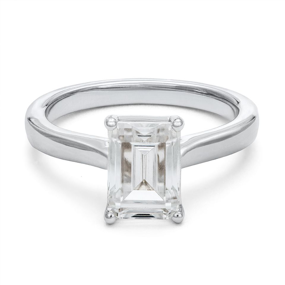Ring med labbodlad diamant Stella, 15.0