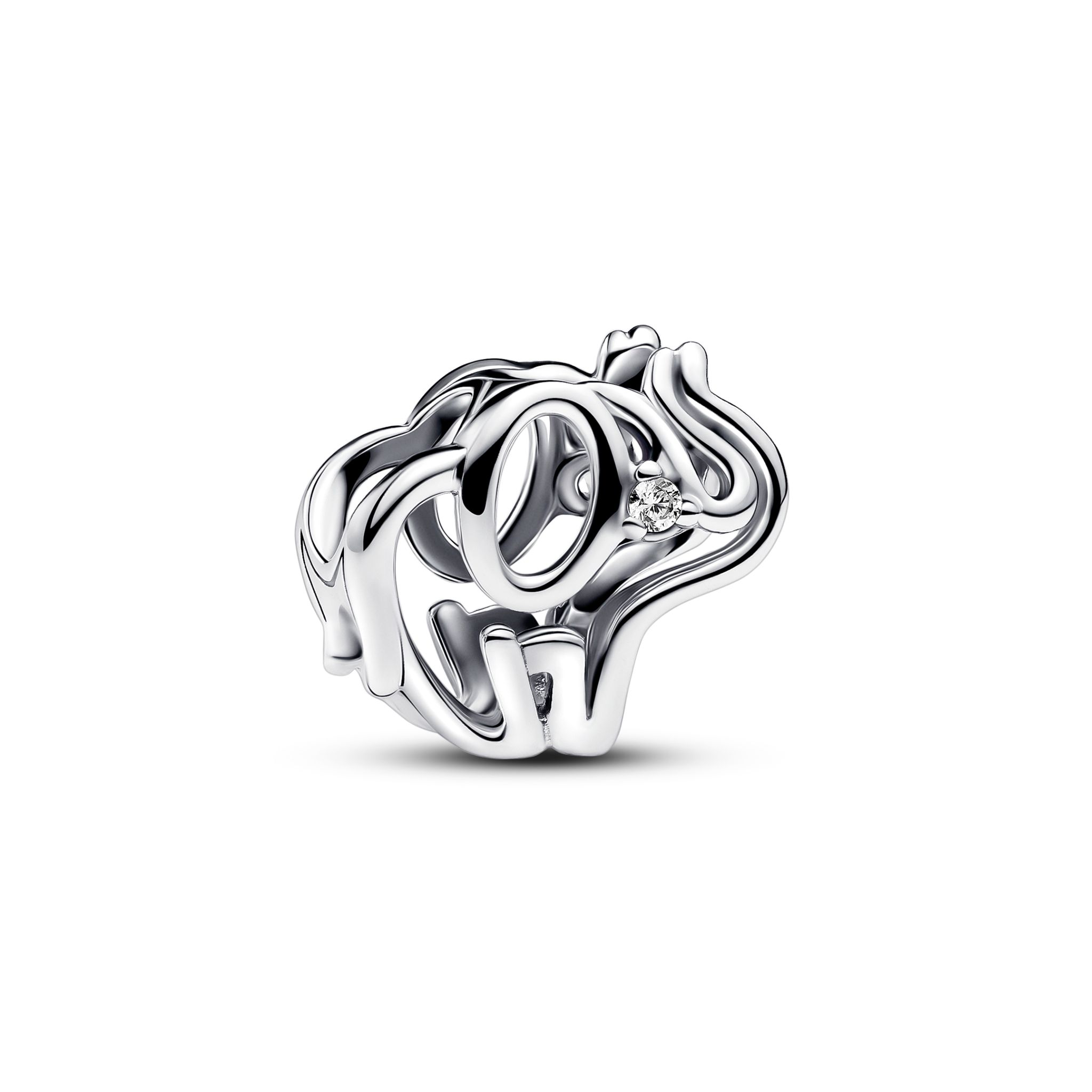 Berlock i äkta silver med elefant 22354