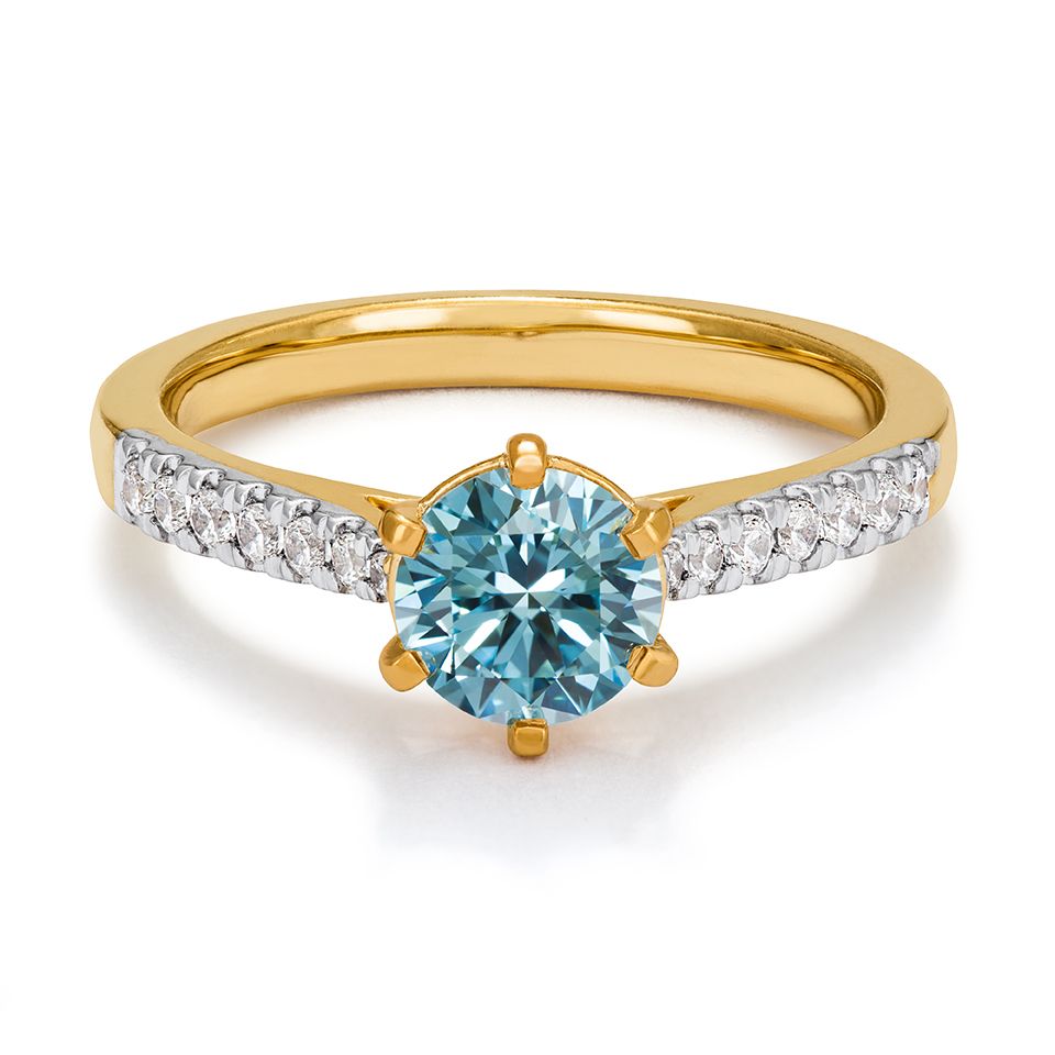 Ring med labbodlade diamanter Vega, 15.0