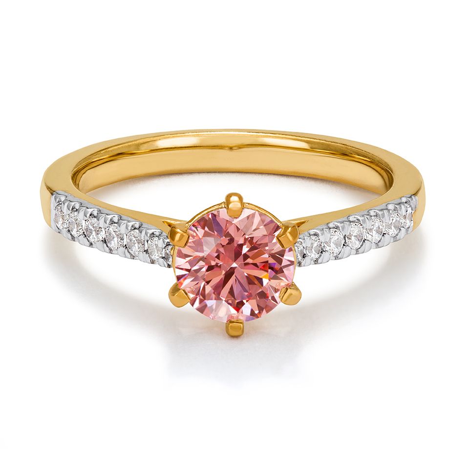 Ring med labbodlade diamanter Vega, 15.0