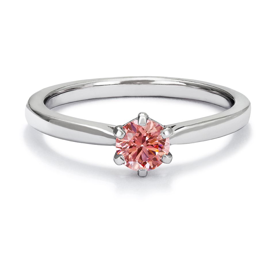 Ring med labbodlad diamant Polaris, 17.5