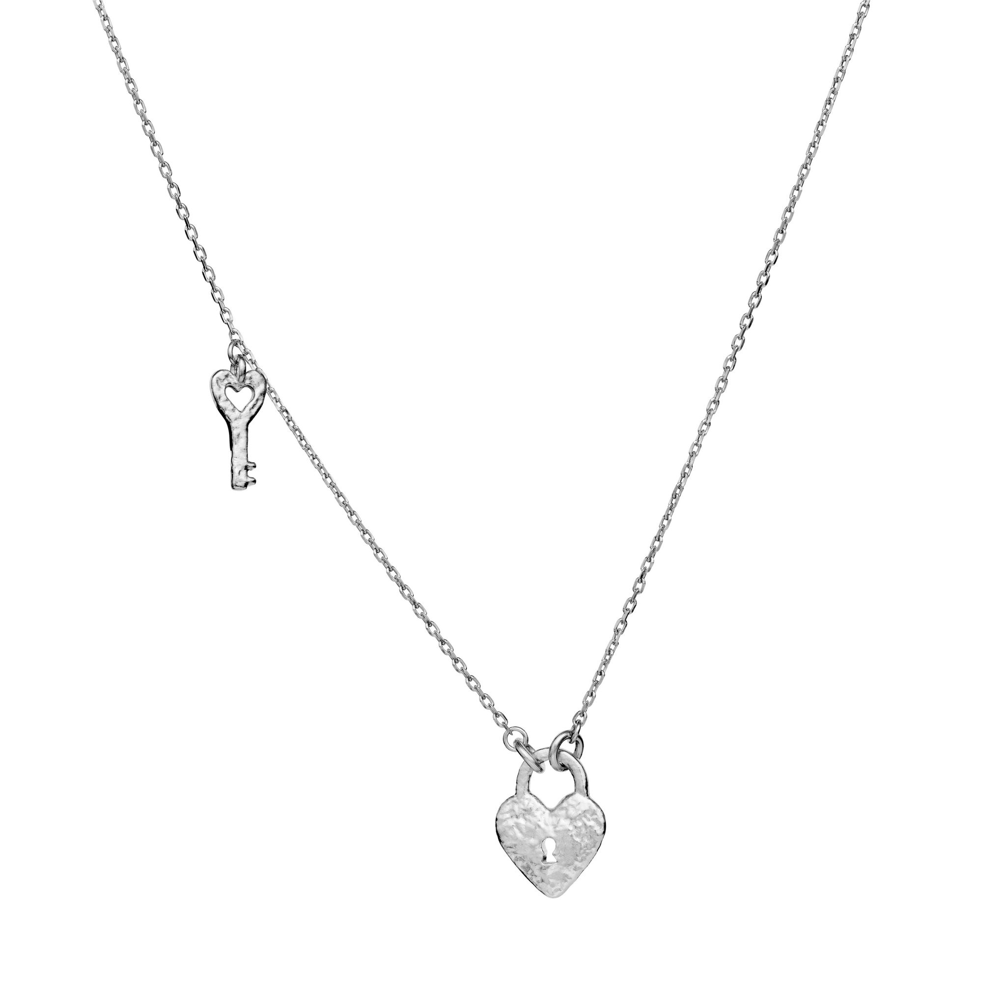 Halsband Imena i &auml;kta silver