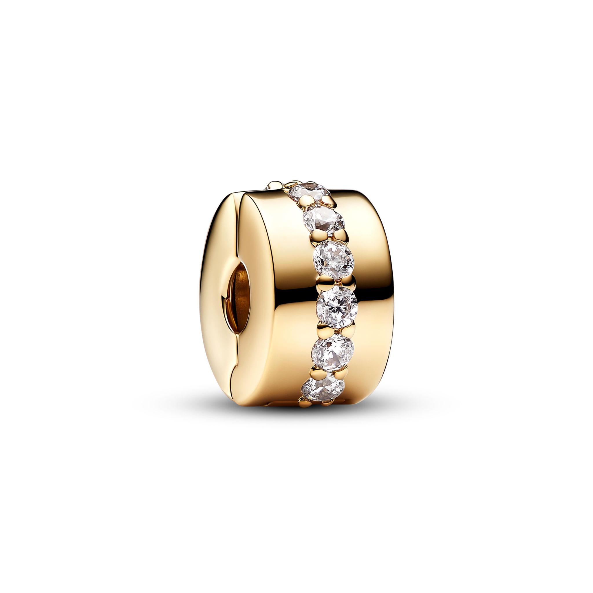 Förgylld berlock med Kubisk Zirkonia 22626