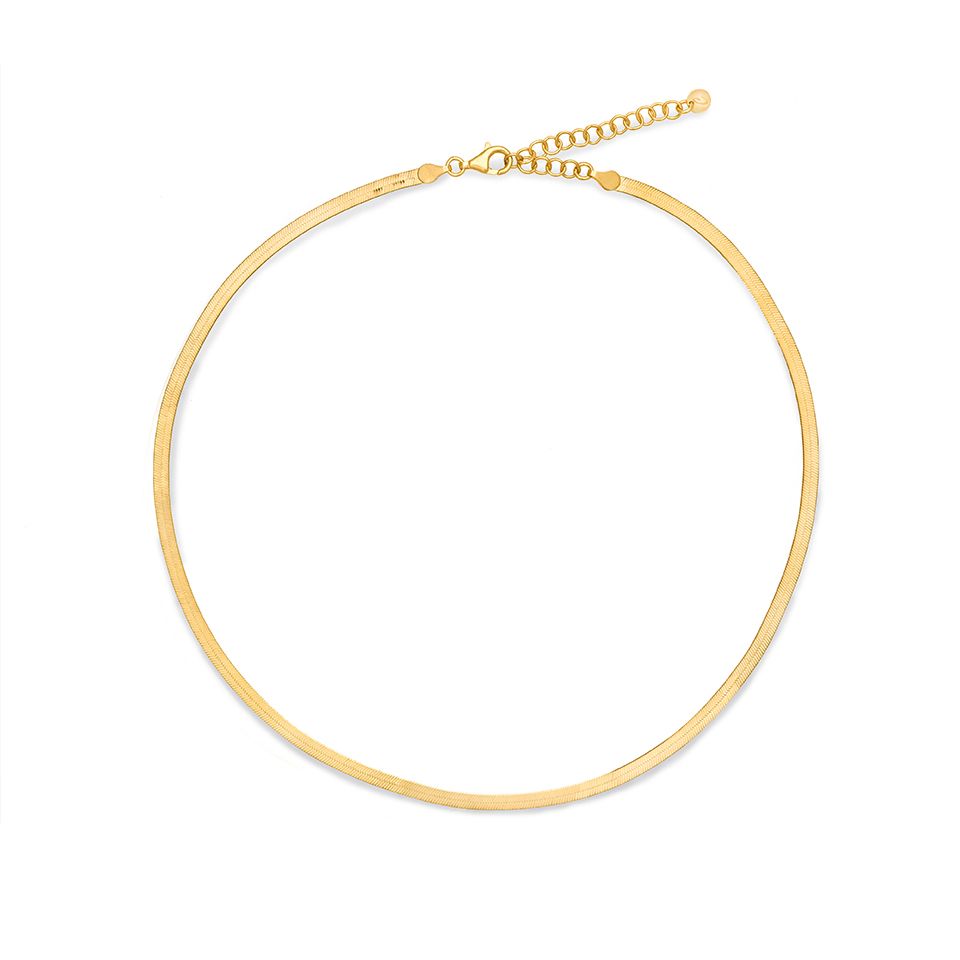 Halsband R&Ouml;R VID MIG i &auml;kta silver