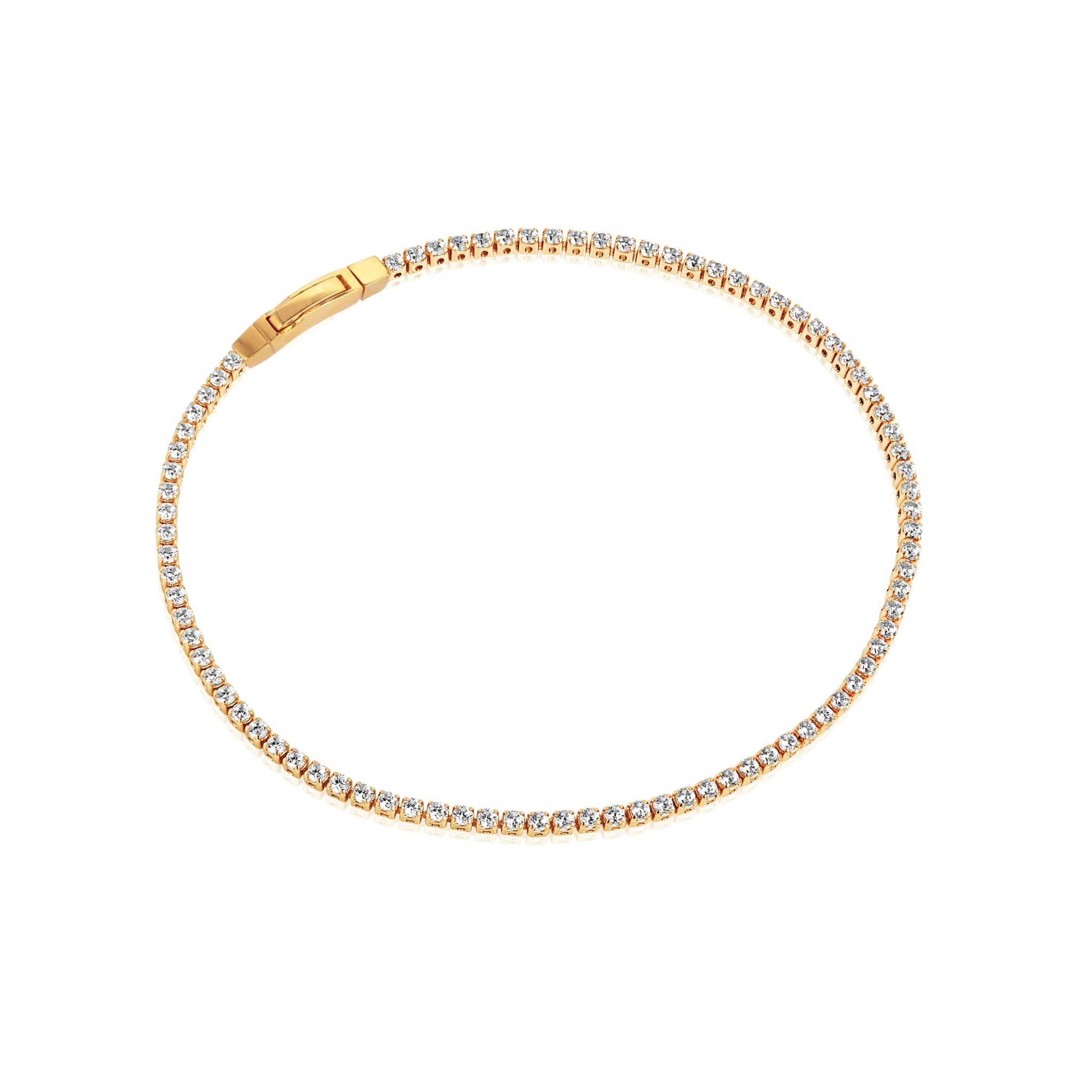 Ellera armband i &auml;kta silver 17cm