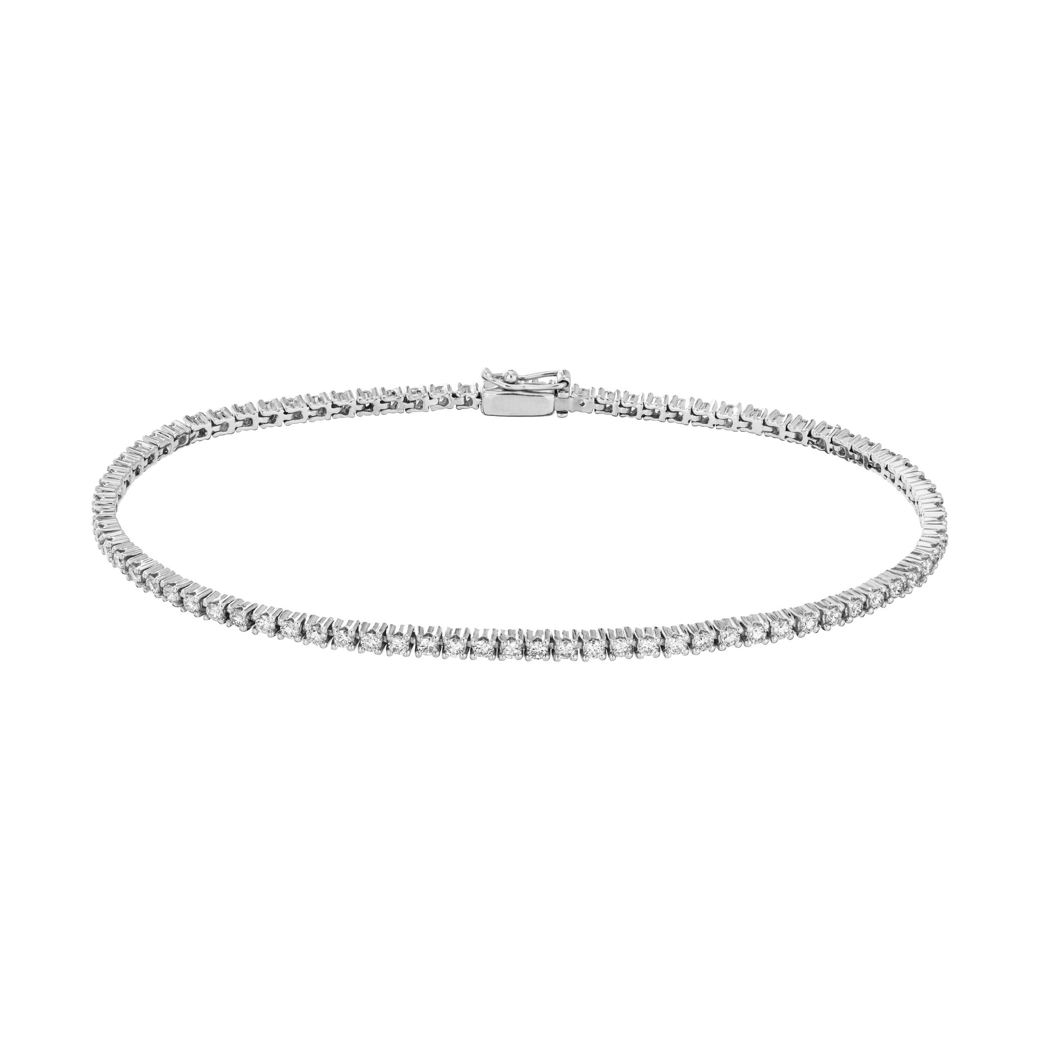 Diamantarmband i 18K guld - Tennis