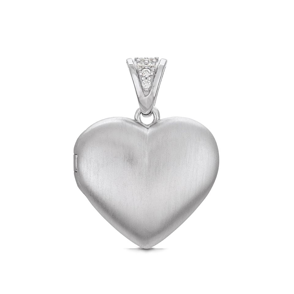 Medaljong SKYMNING i äkta silver