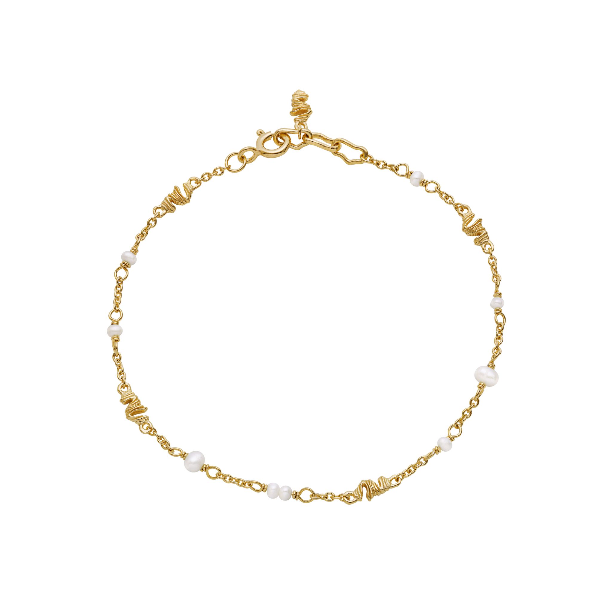 Armband Mero i &auml;kta silver