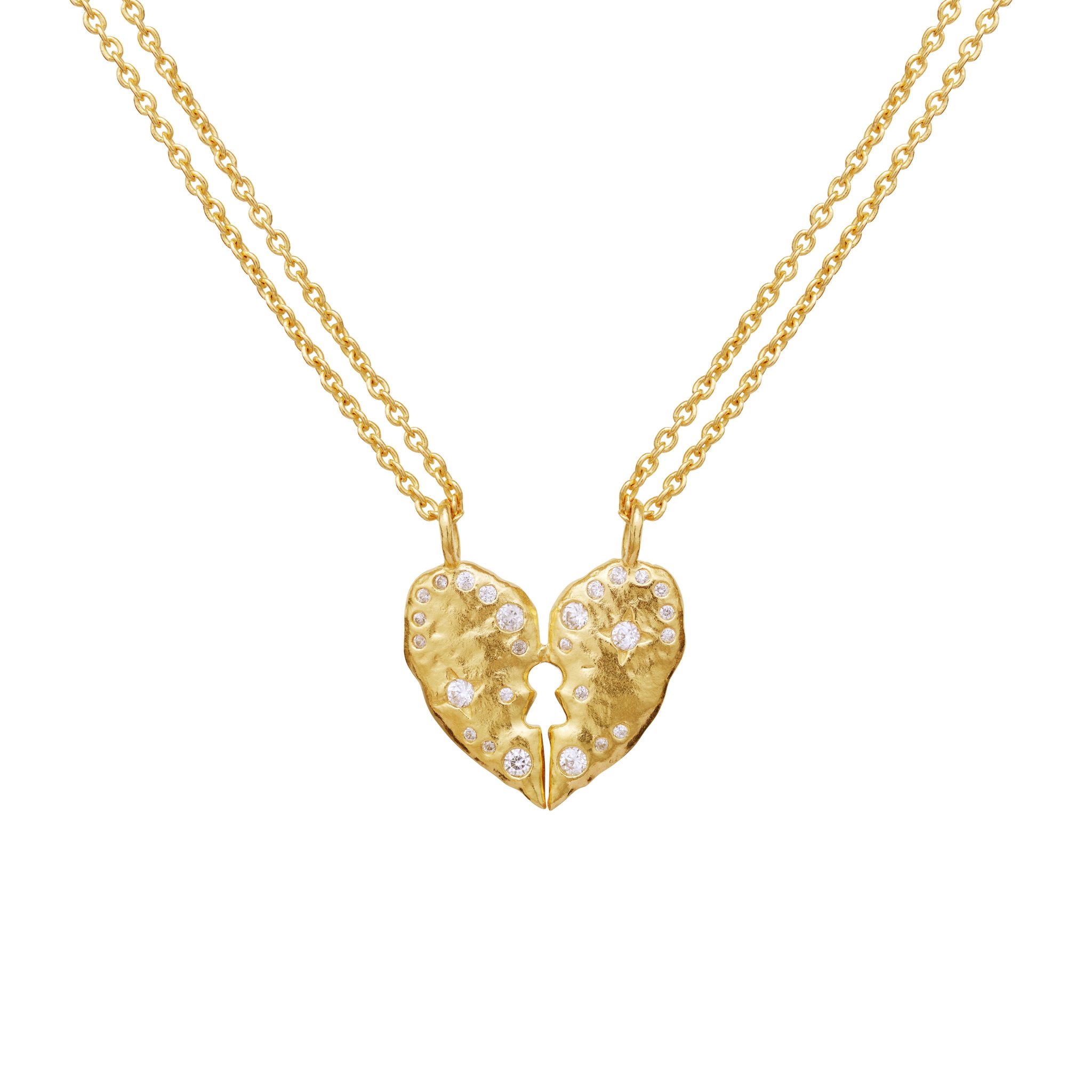 Halsband Keeper i &auml;kta silver