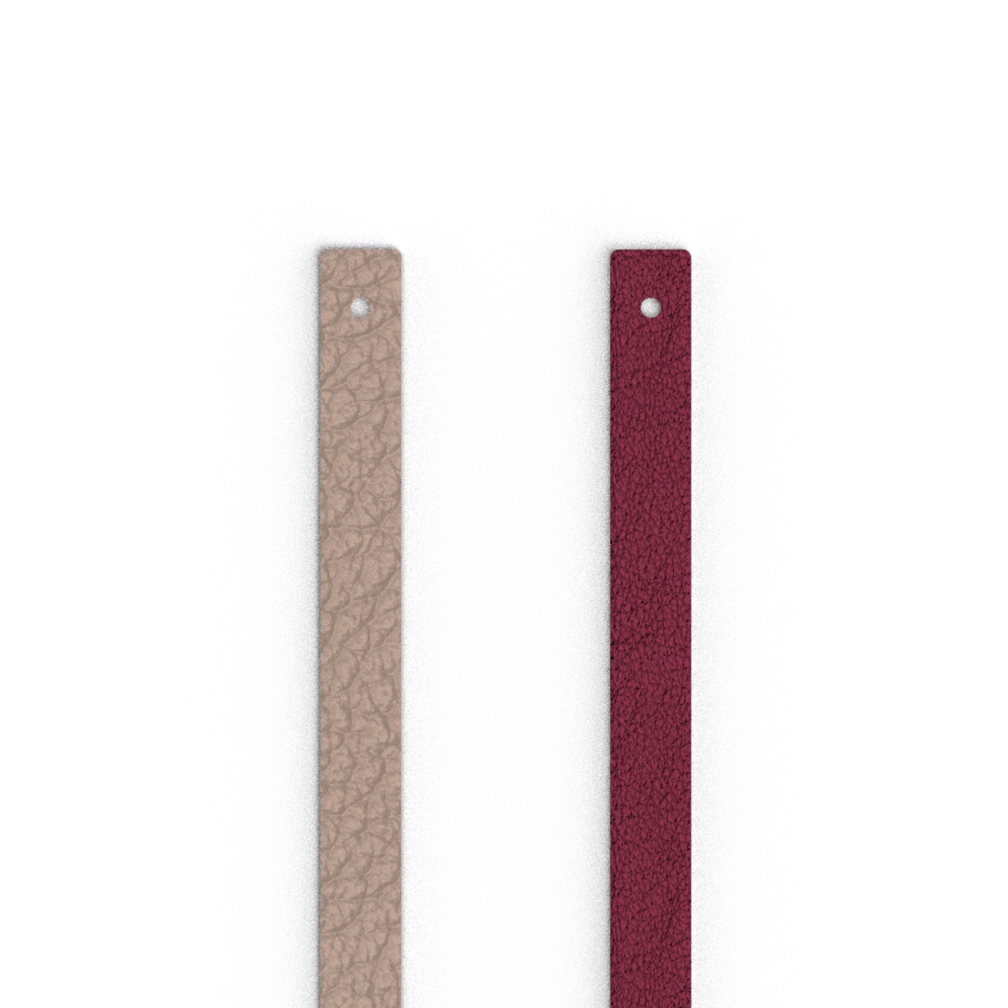 L&auml;derrem till armband 8 mm