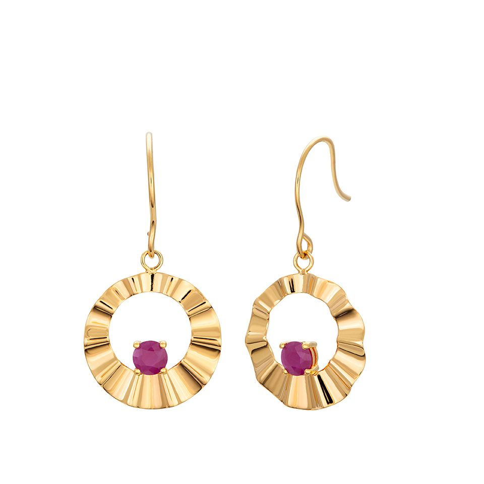 Örhängen i 18K guld