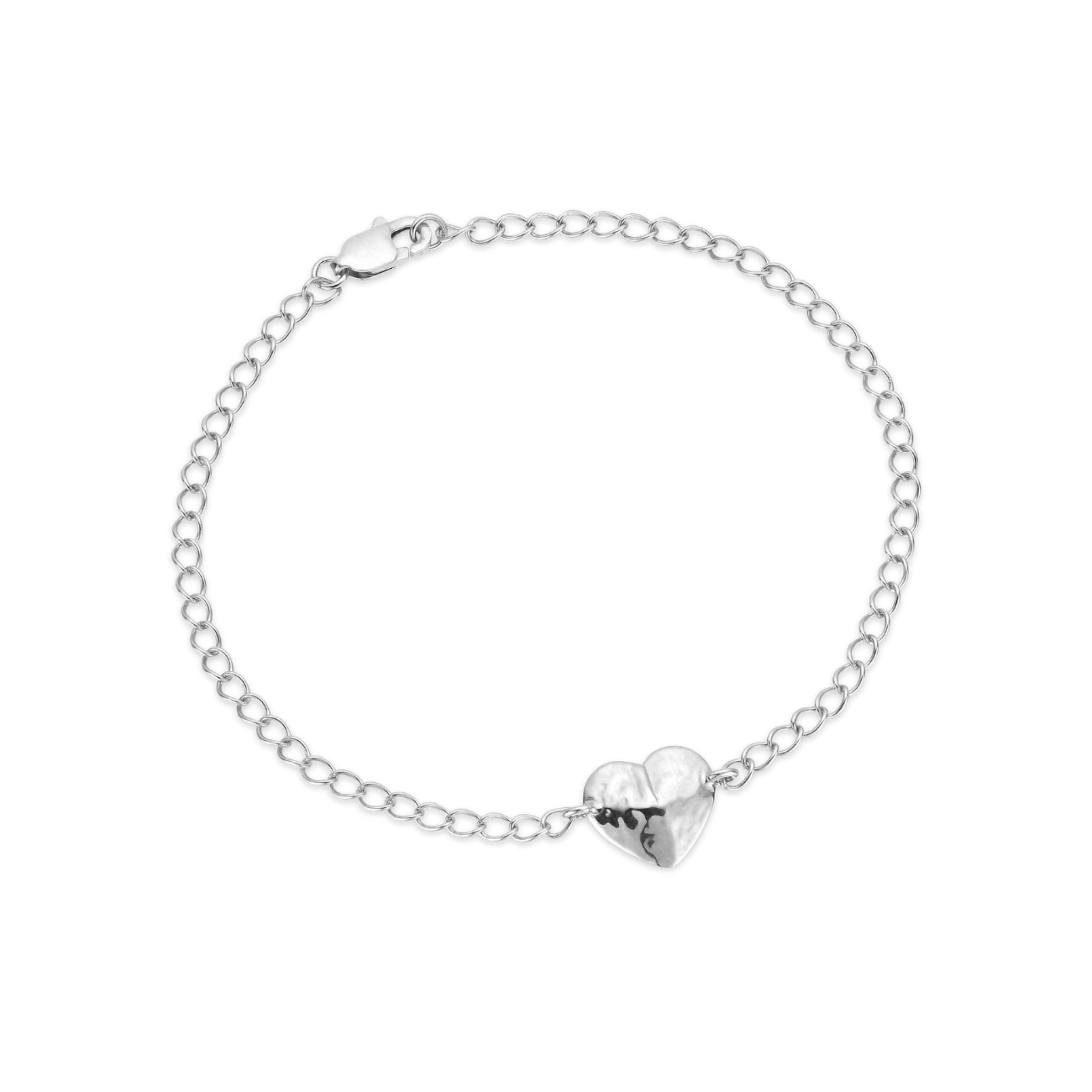 Armband Bruised Heart i äkta silver