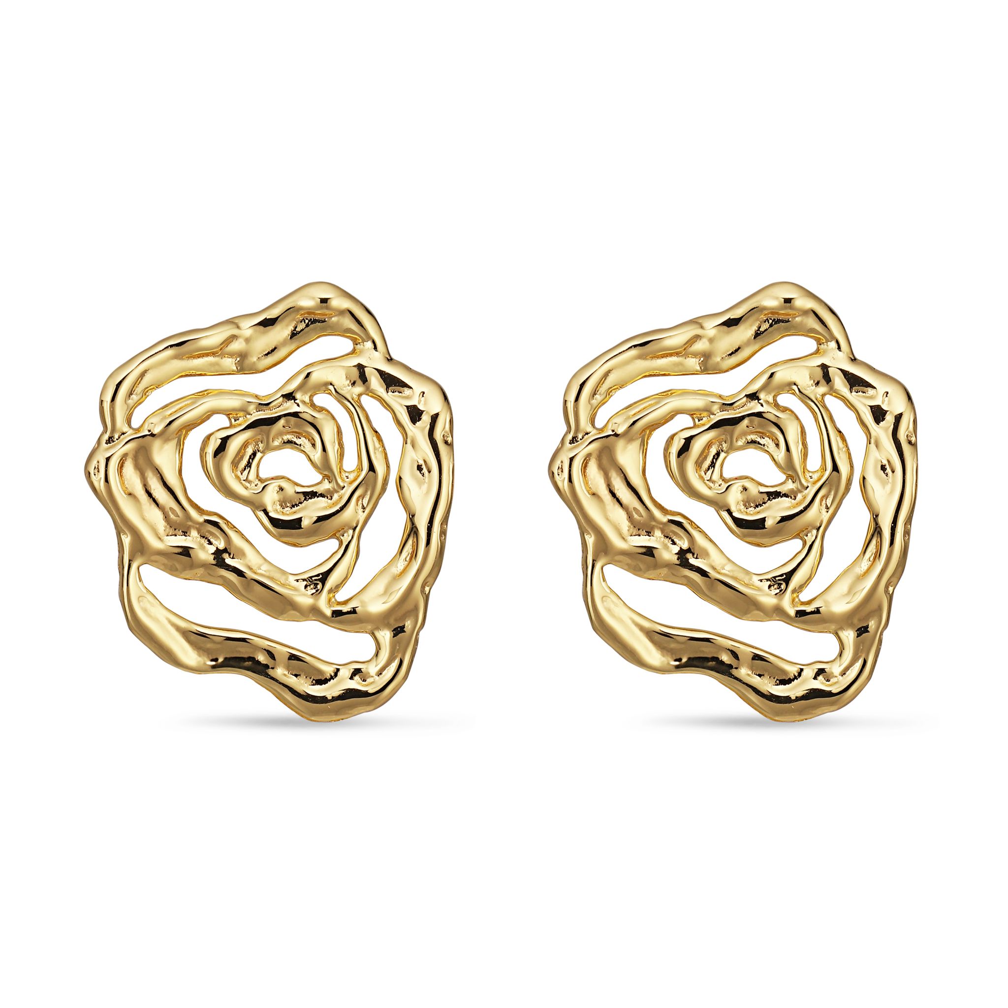 Örhängen Rose Earrings i äkta silver