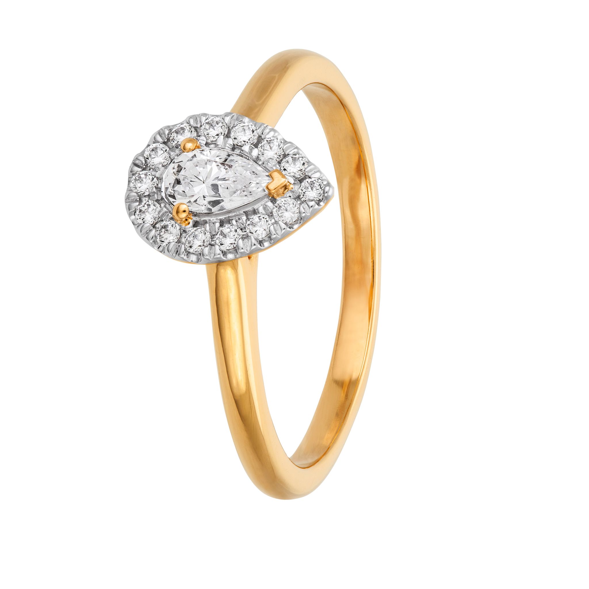Diamantring Portofino 0,33 ct, 17.0