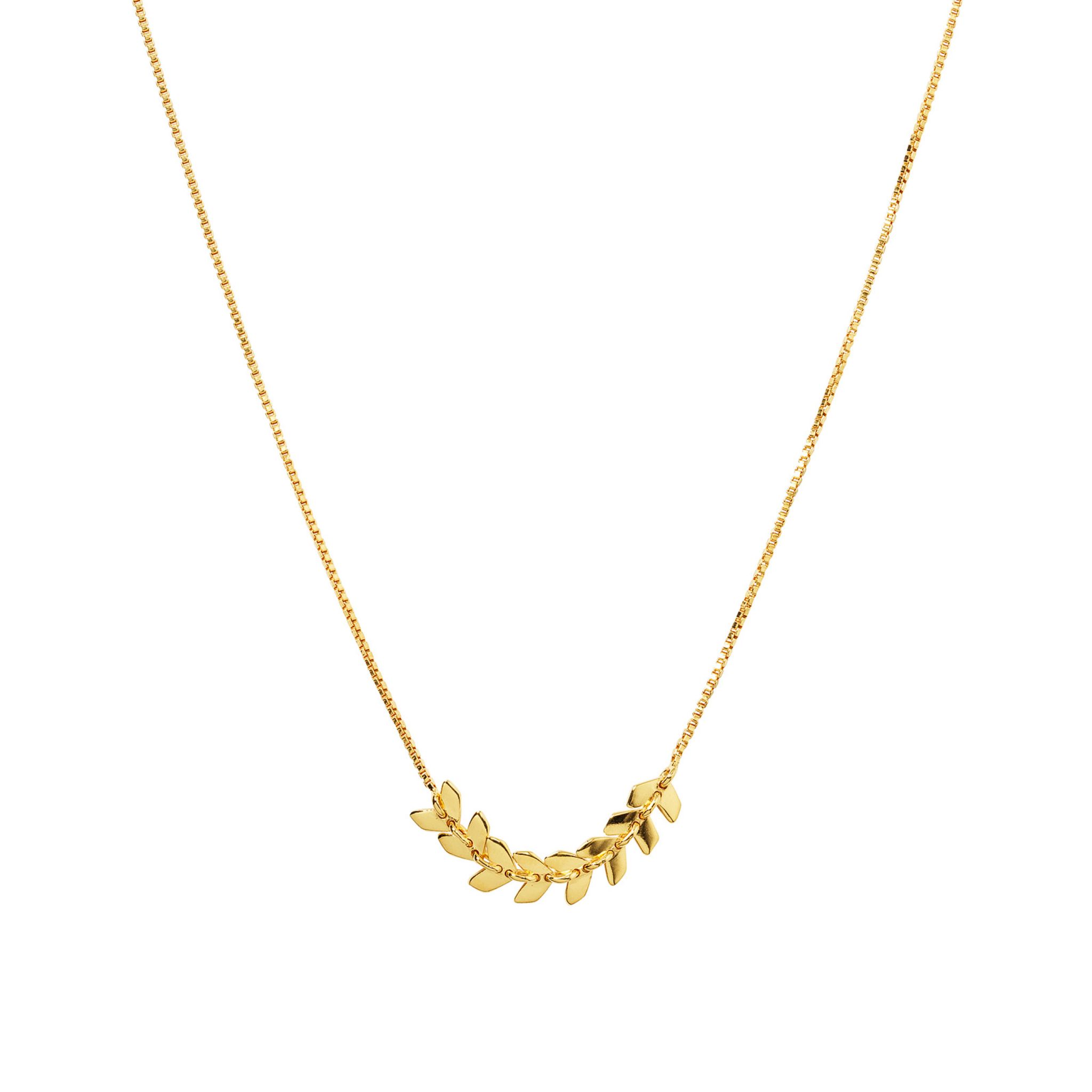 Halsband Layers Simone i &auml;kta silver