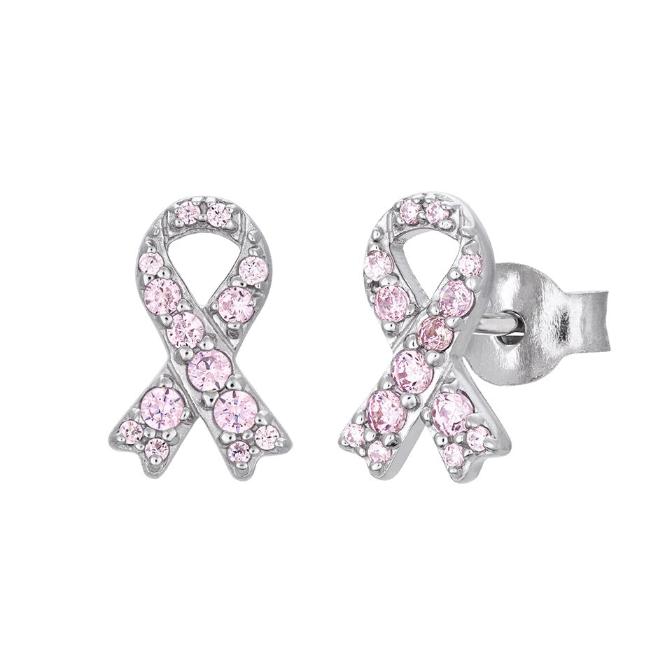 Örhängen Rosa bandet