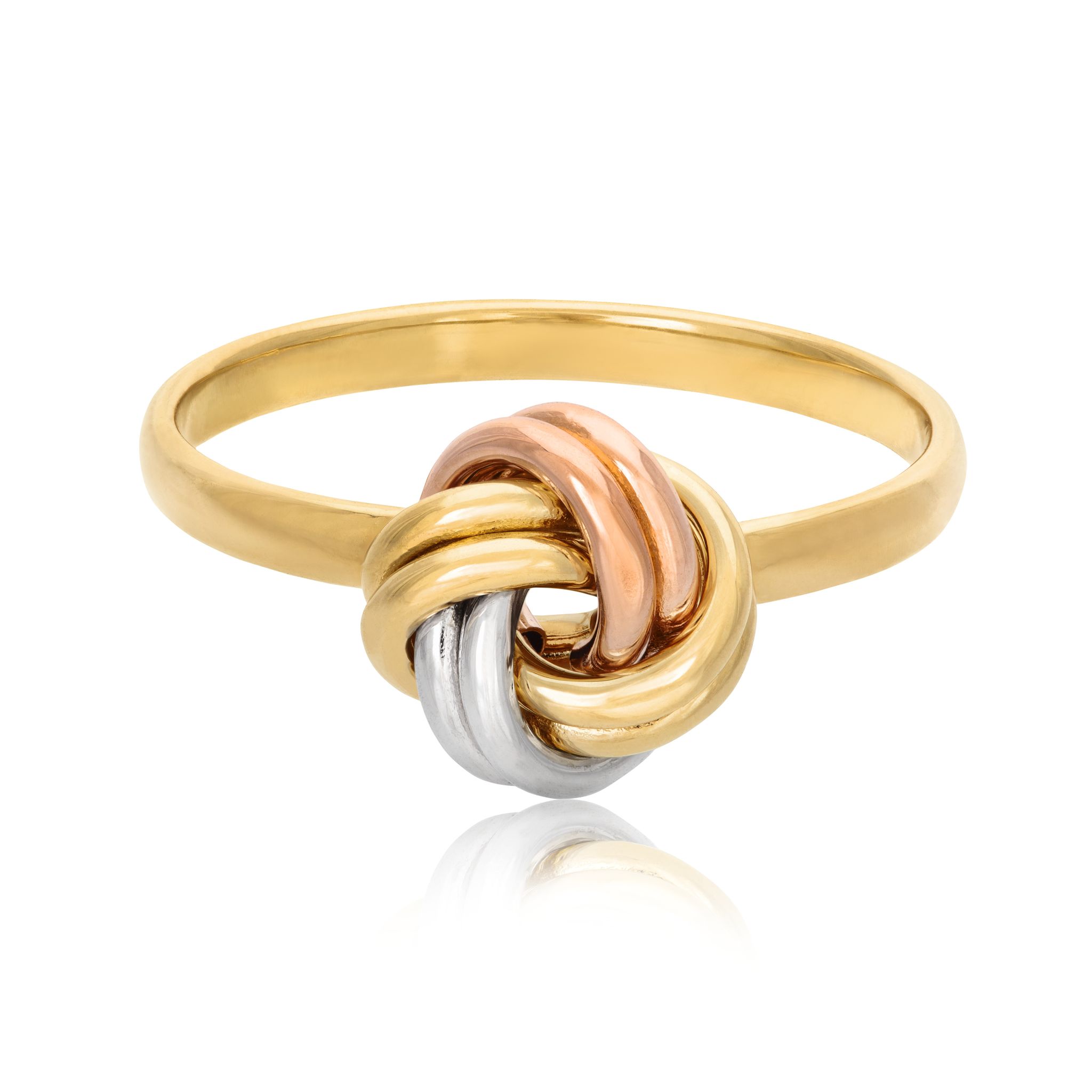 Ring Knot i 14K guld, 19.0