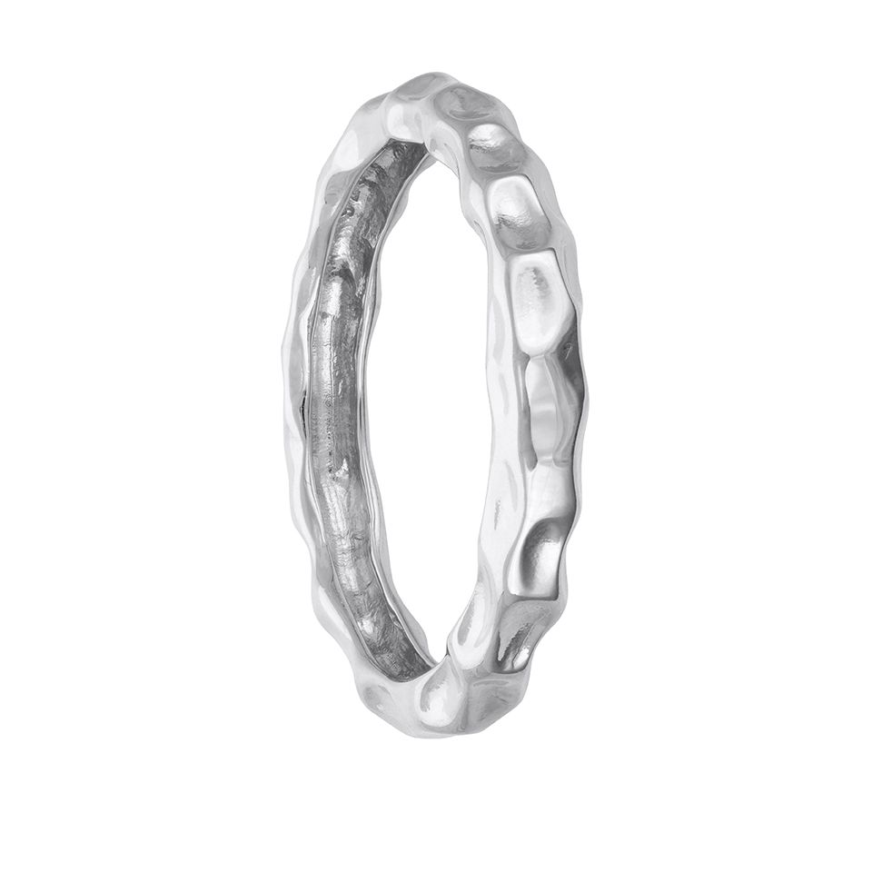 Ring i &aring;tervunnet silver, 16.0