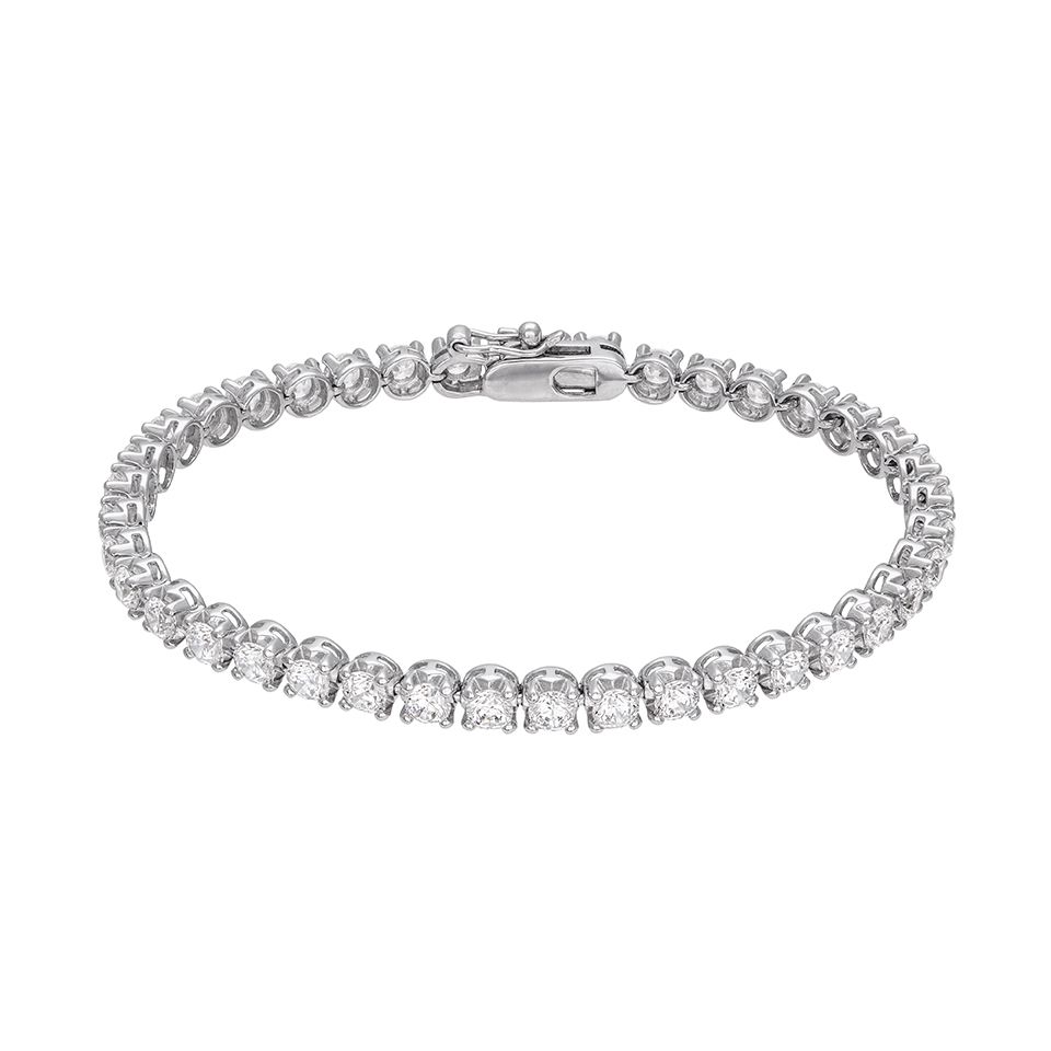 Tennisarmband i äkta silver