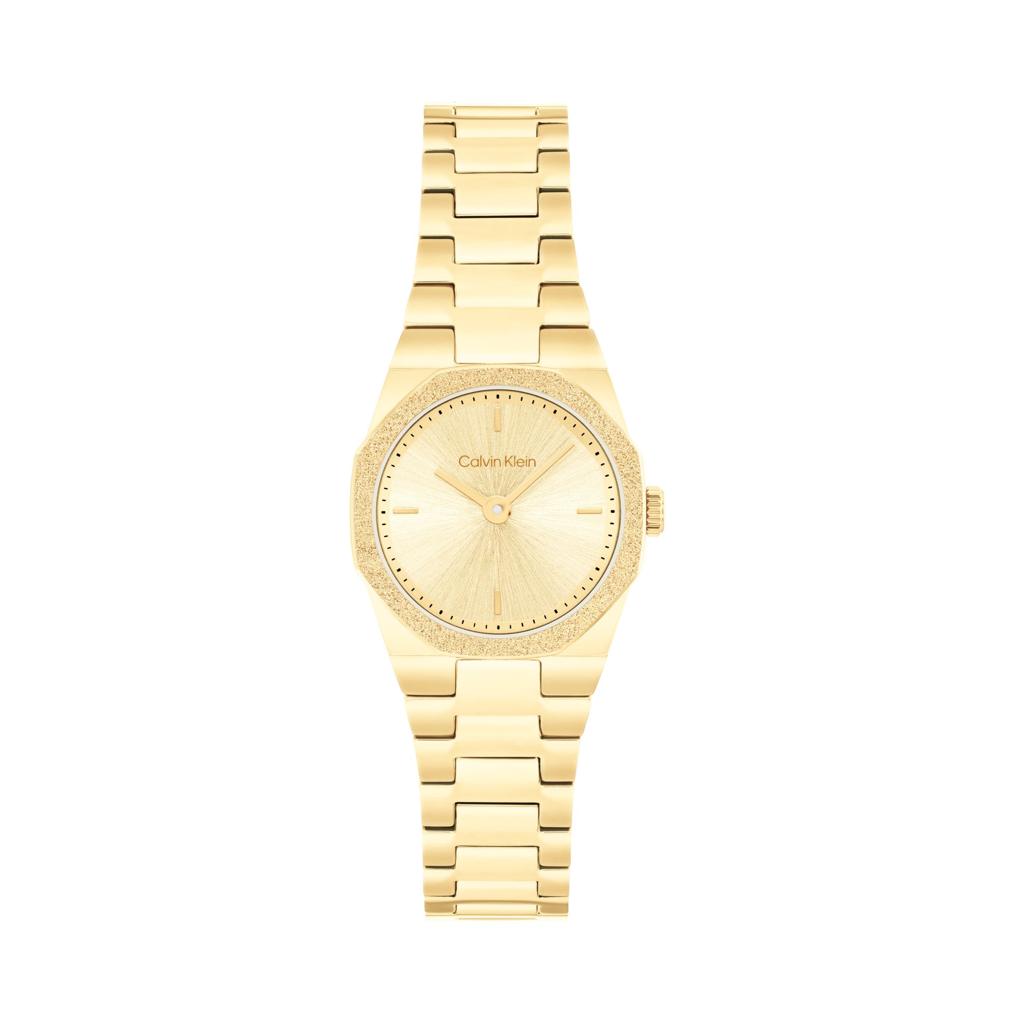 Stålklocka med länk