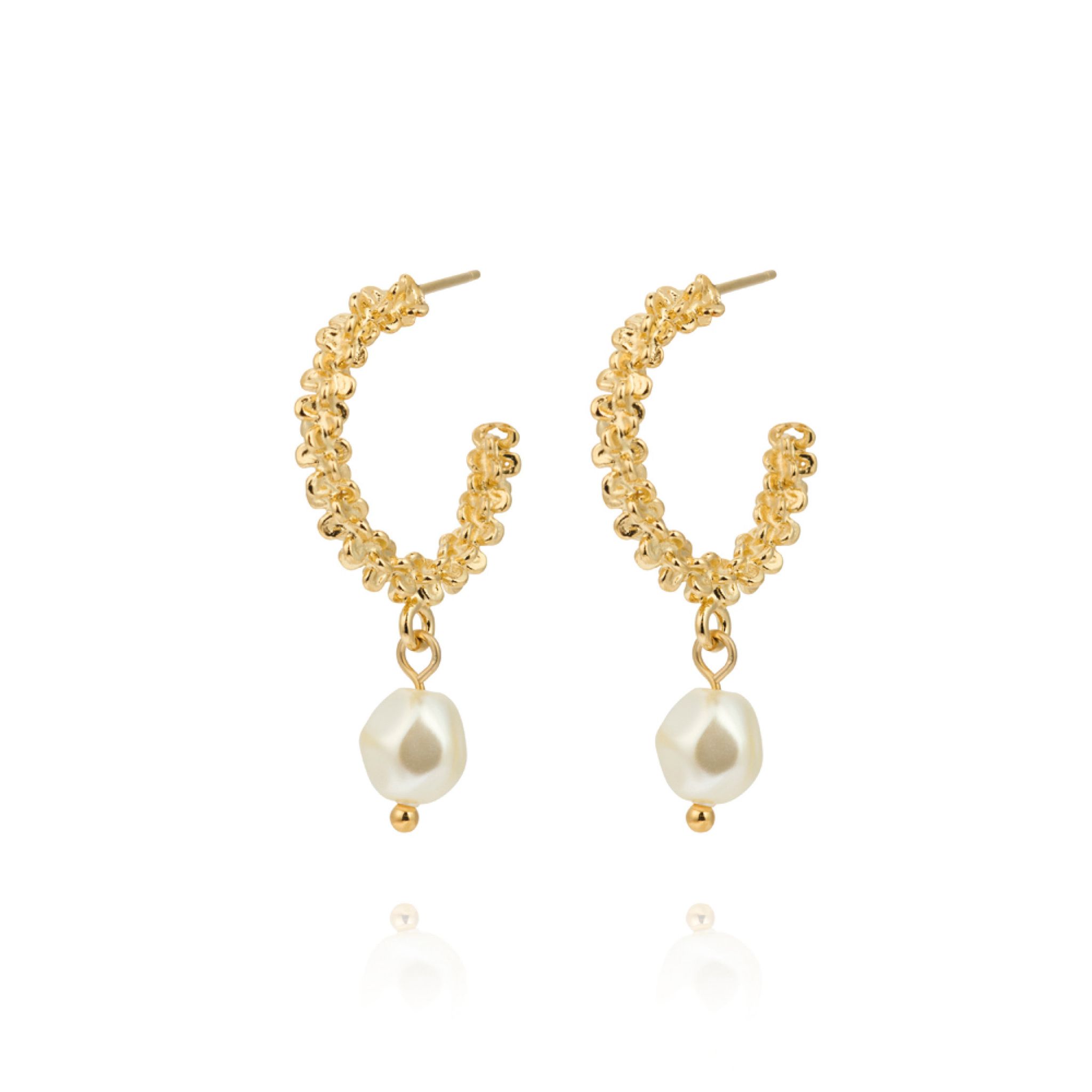 Örhängen Gemma Pearl Loops