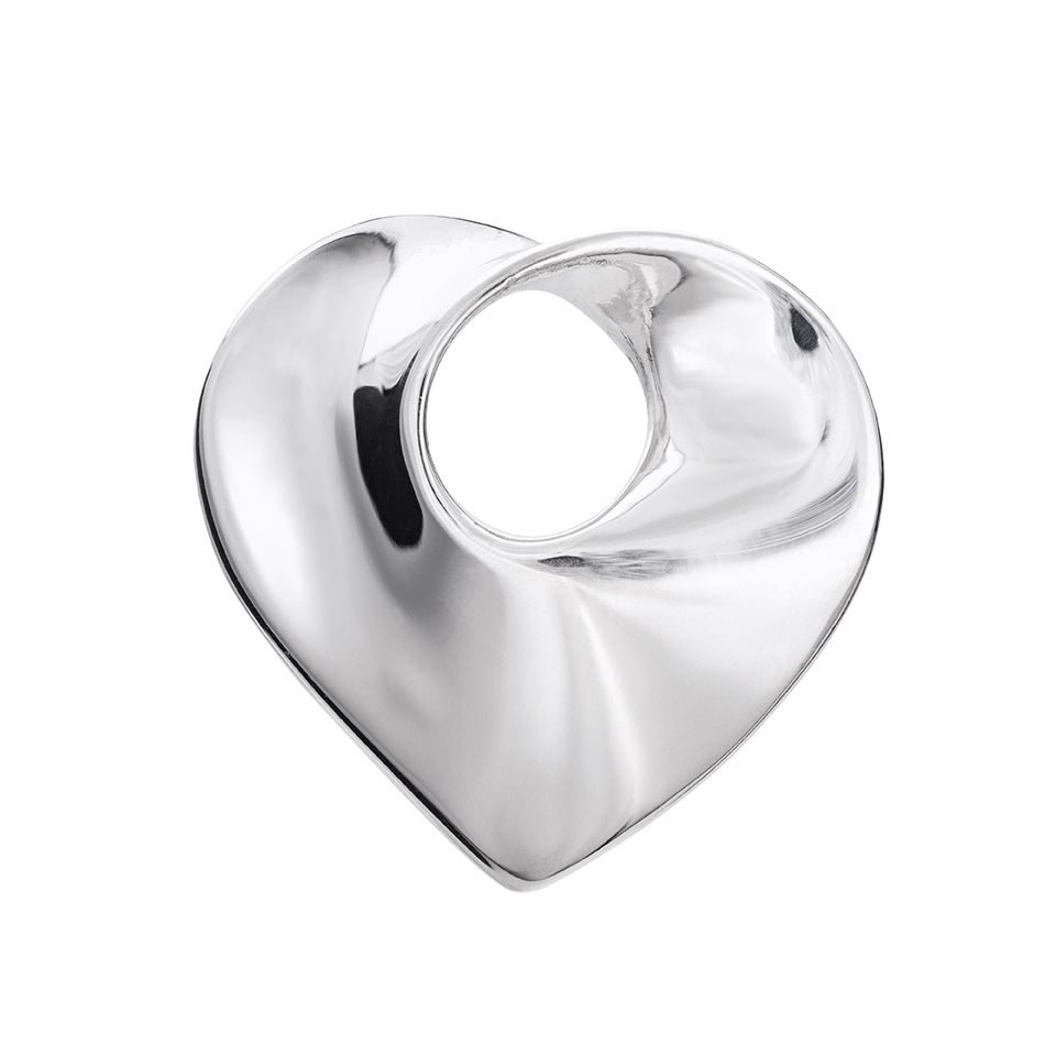 Hängsmycke i äkta silver med hjärta